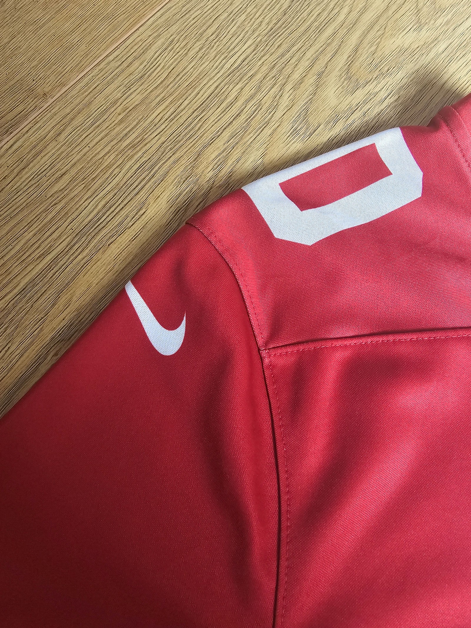 Nike Red NFL San Francisco 49ers #10 Jersey Medium Dri-Fit Jimmy Garoppolo image 3