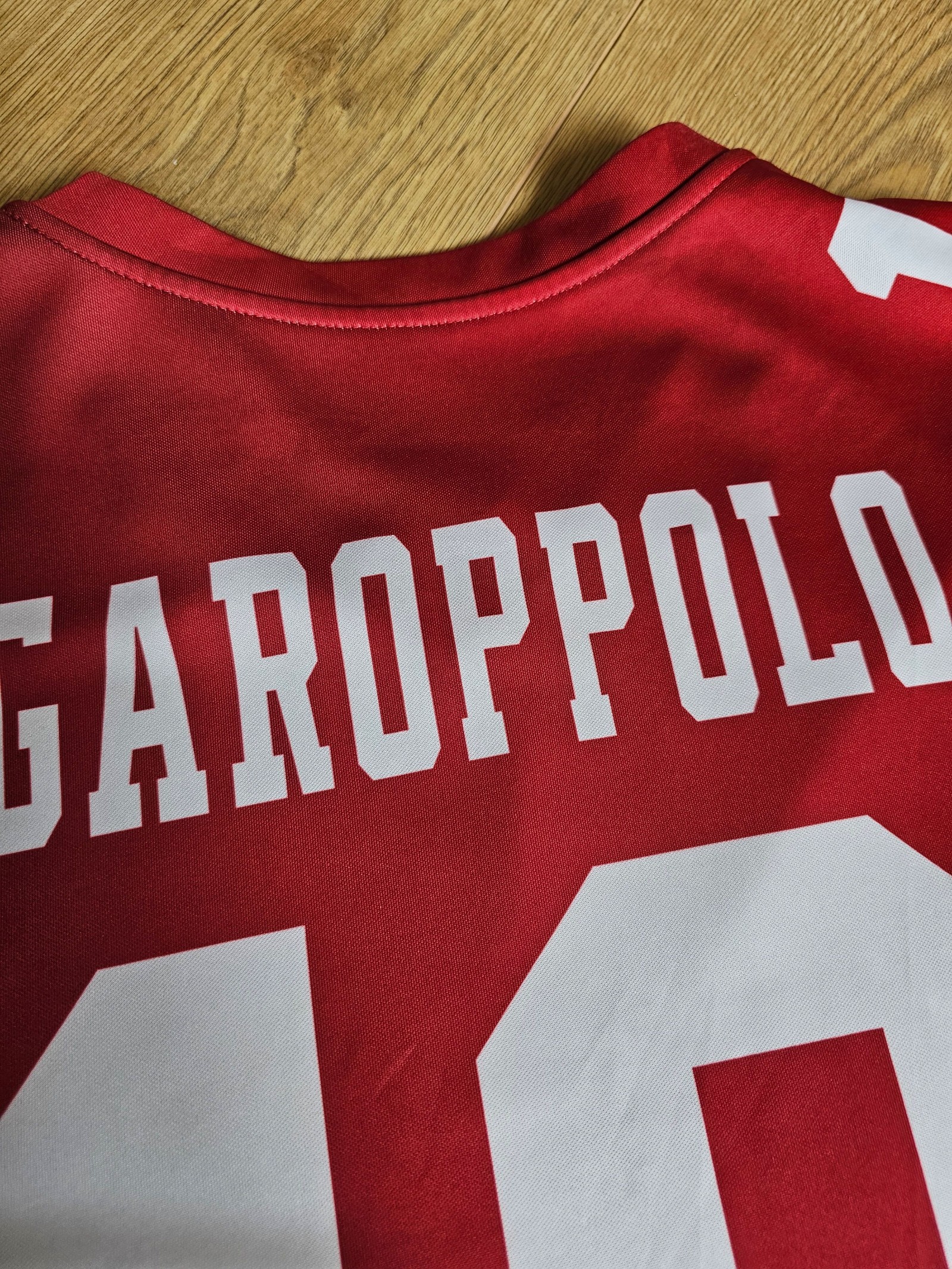 Nike Red NFL San Francisco 49ers #10 Jersey Medium Dri-Fit Jimmy Garoppolo image 7