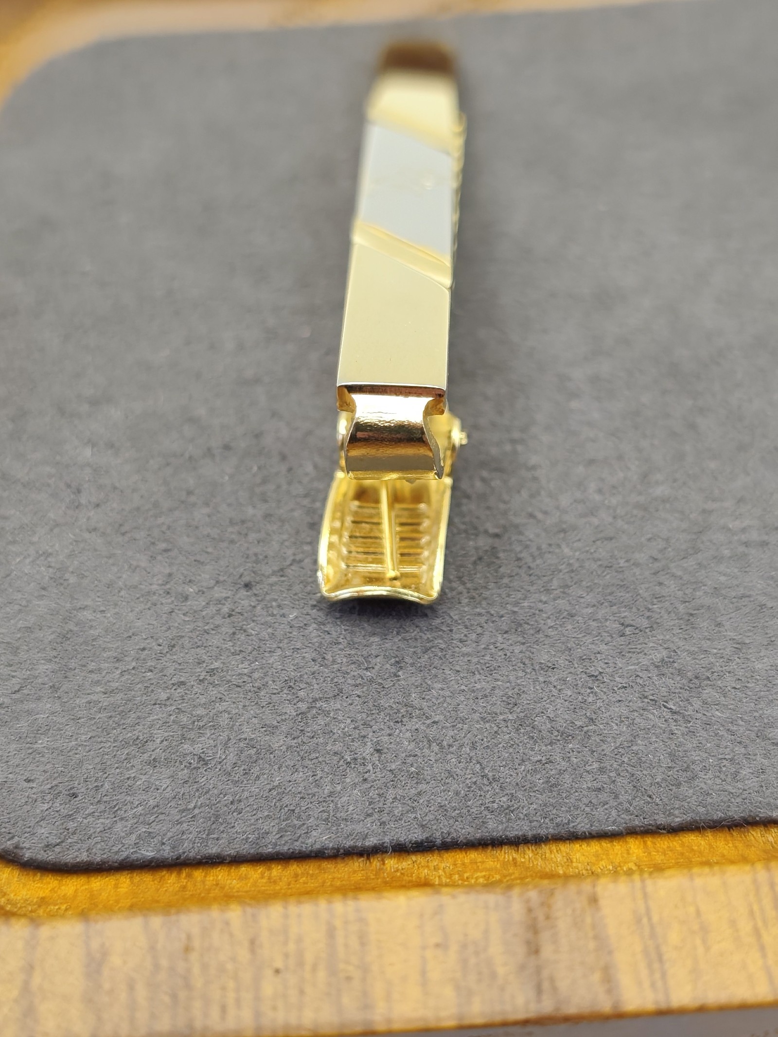Christian Dior Gold & Silver Tie Clip with Box image 8