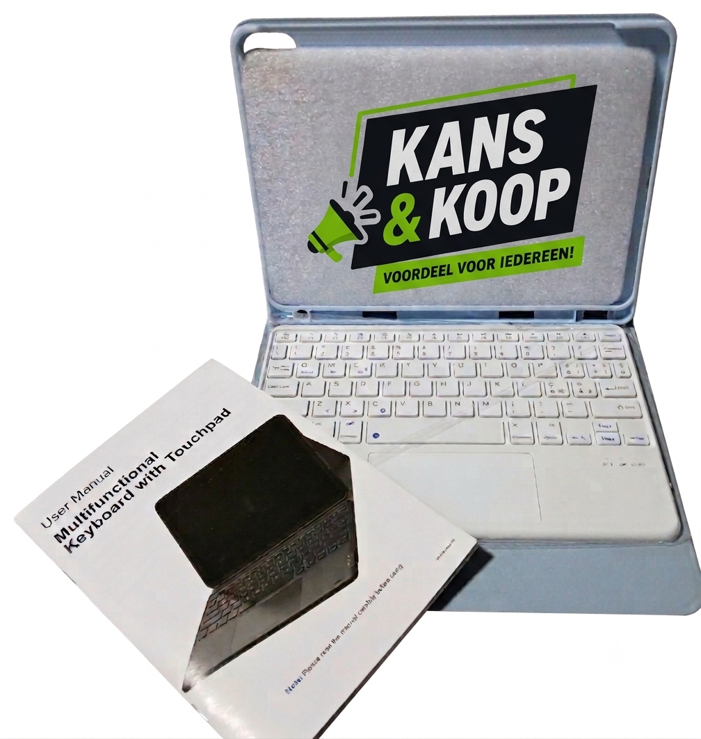 Multifunctionele Bluetooth Toetsenbord Case met Touchpad (Universeel / Tablet)