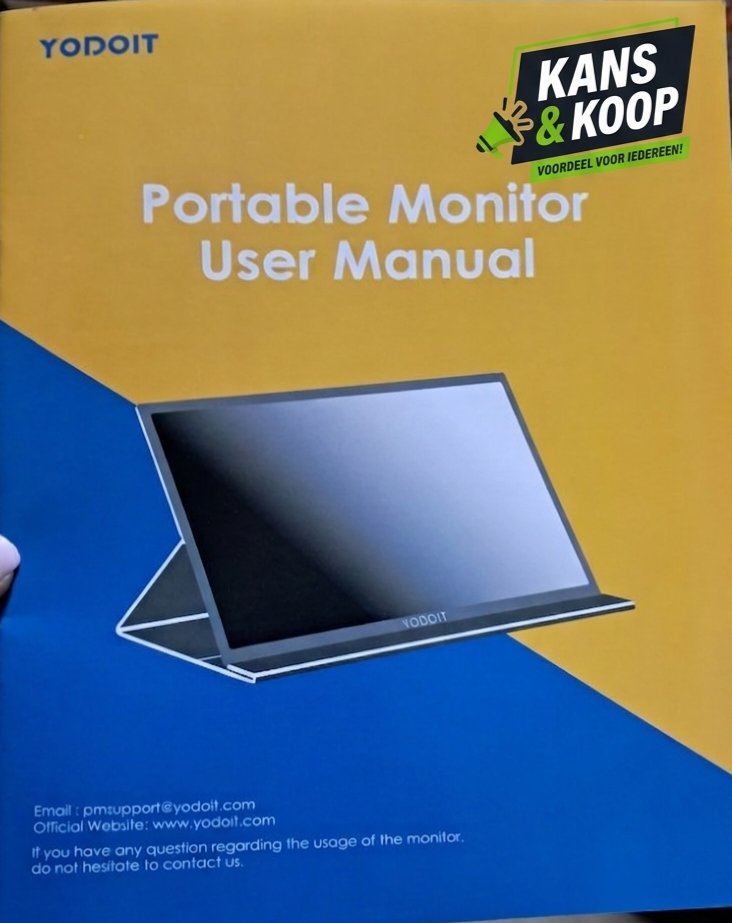 Nieuw in doos: Yodoit Draagbare Monitor (Portable Monitor)