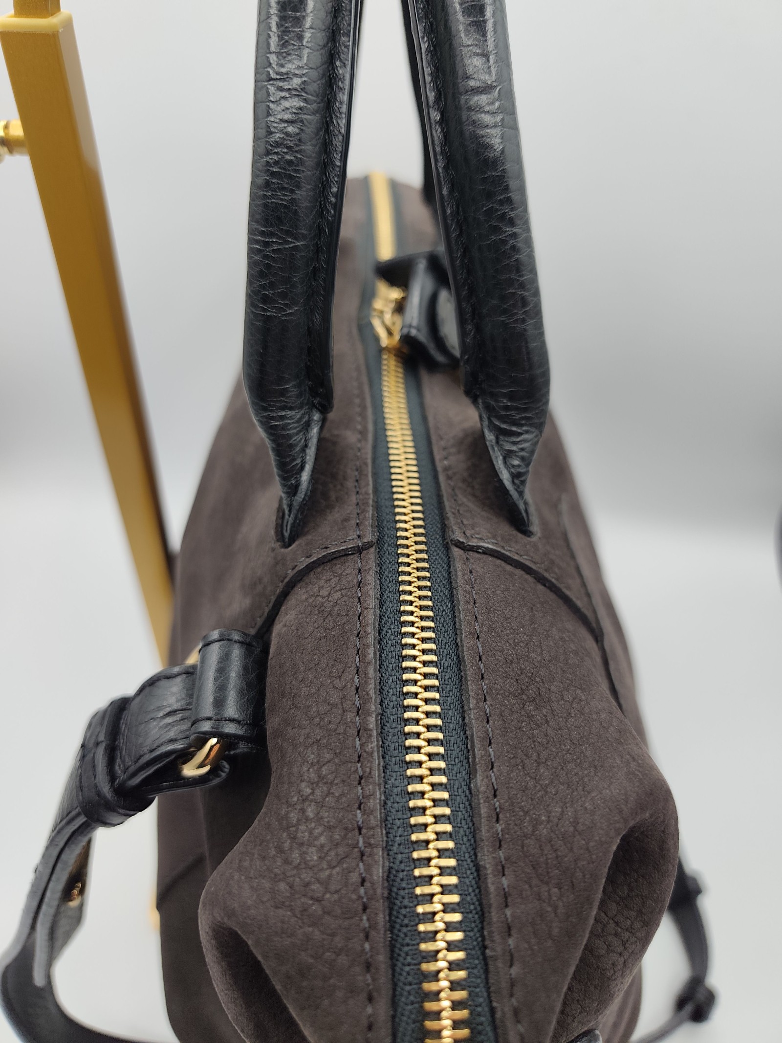 See By Chloe Brown & Black Leather Satchel Handbag Other image 8