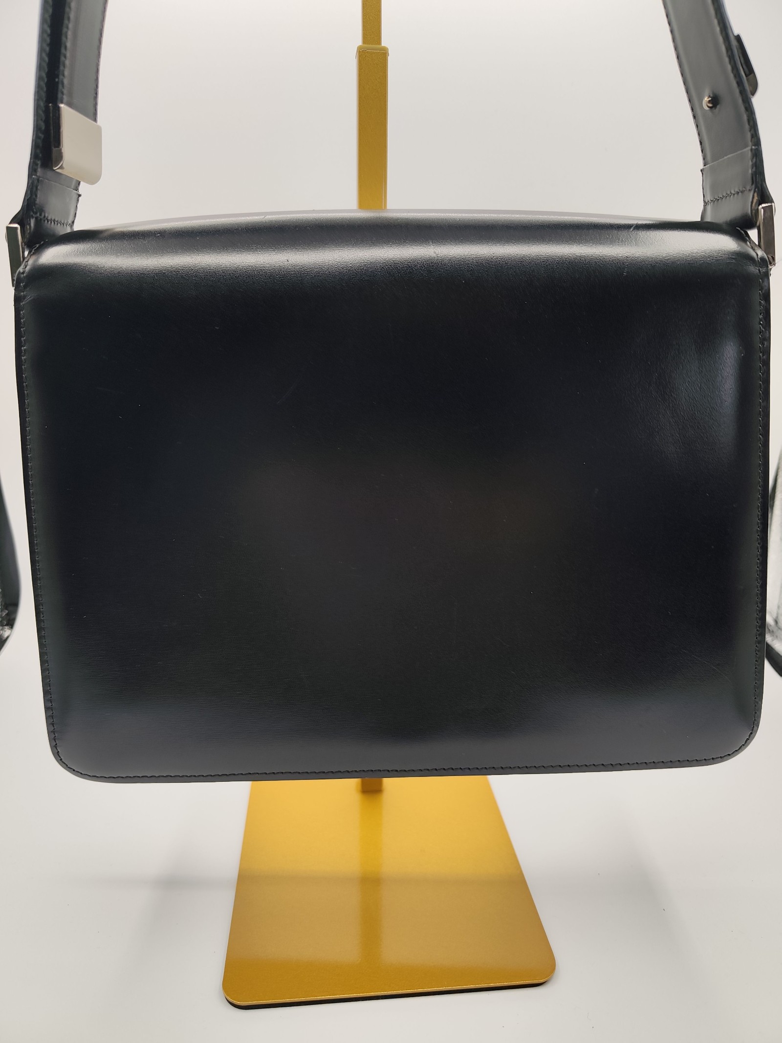 Bally Black Leather Shoulder Bag Women image 7