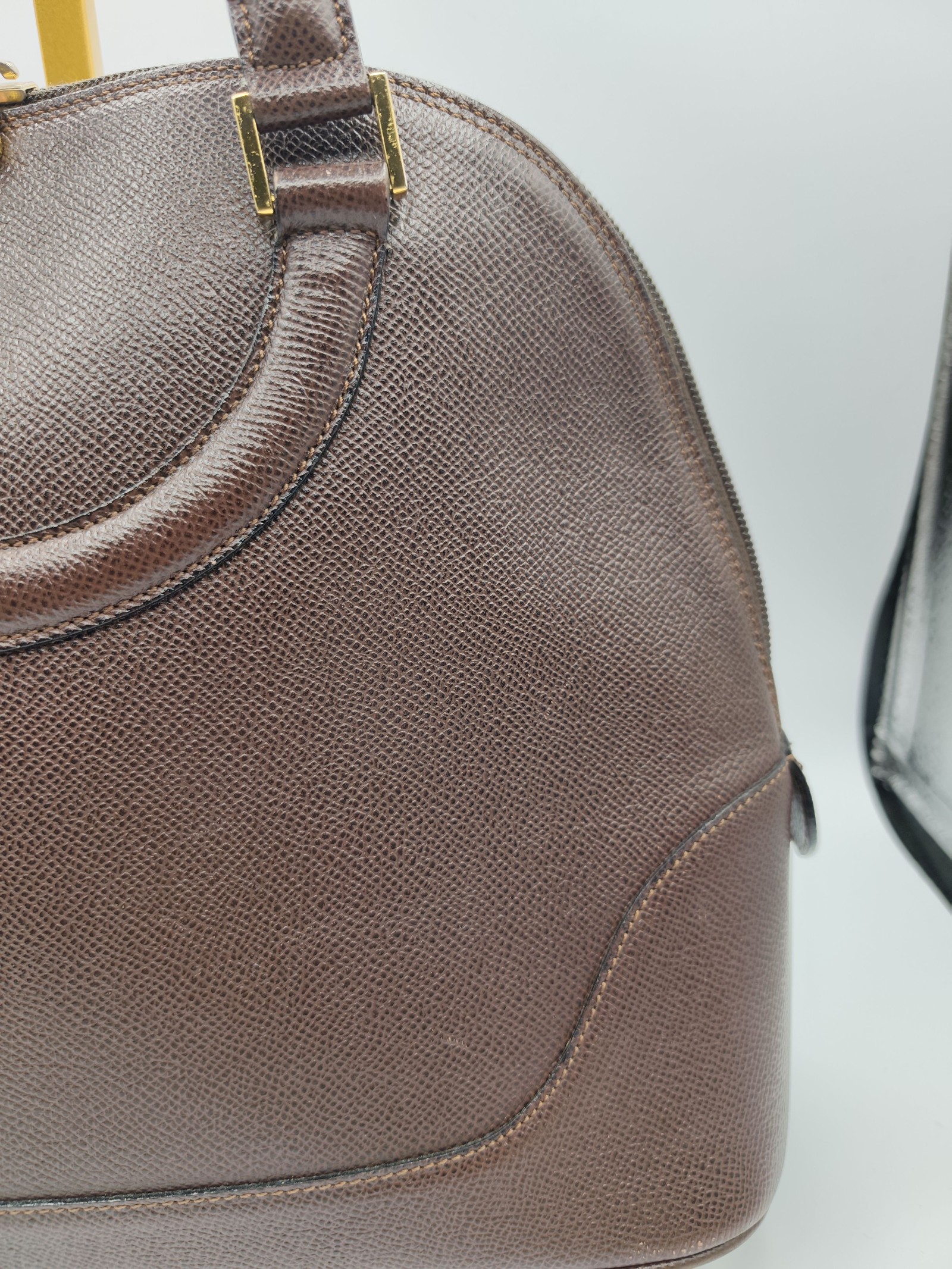 Bally Brown BB Logo Leather Handbag Women image 4