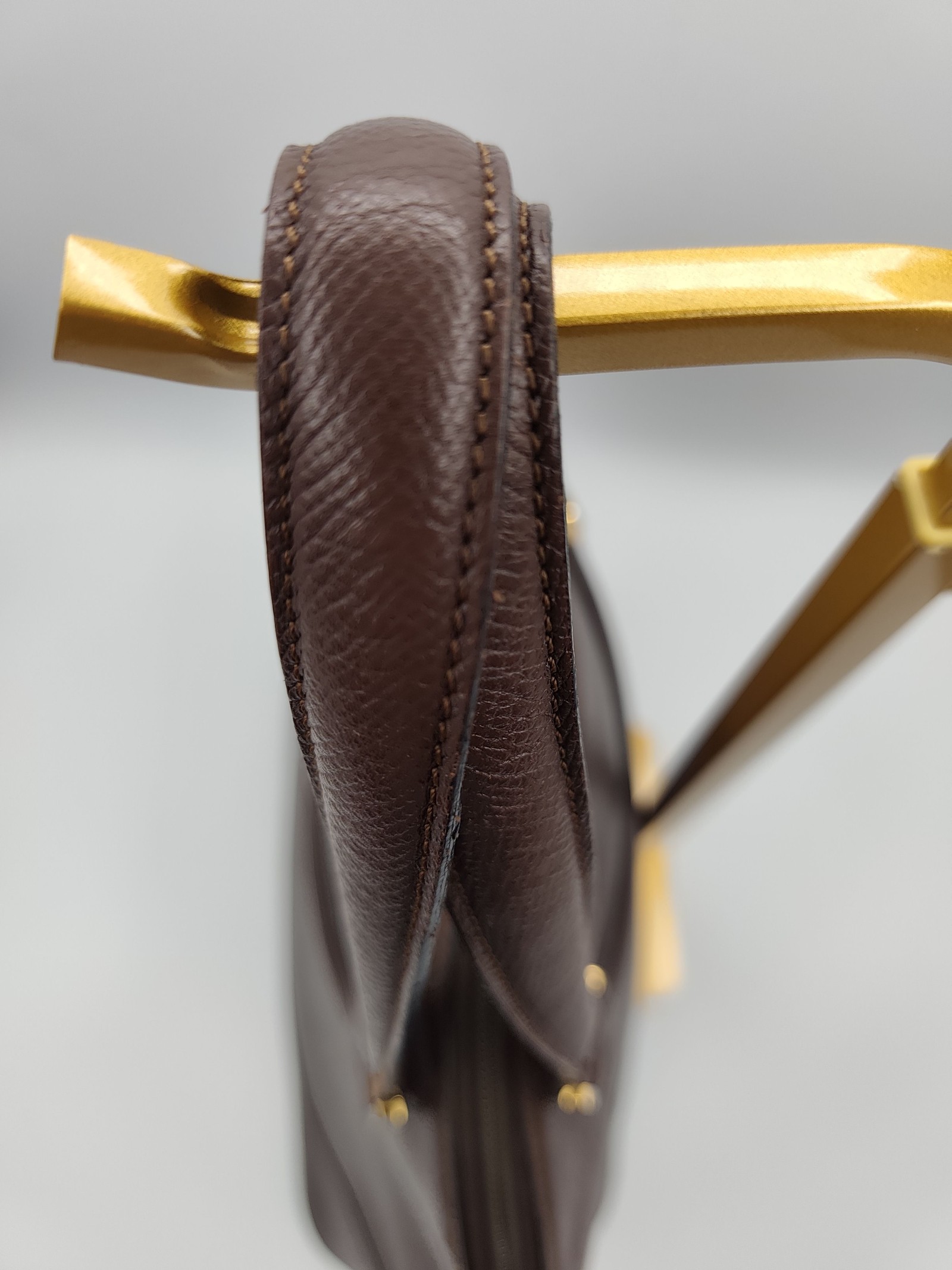 Bally Brown BB Logo Leather Handbag Women image 5