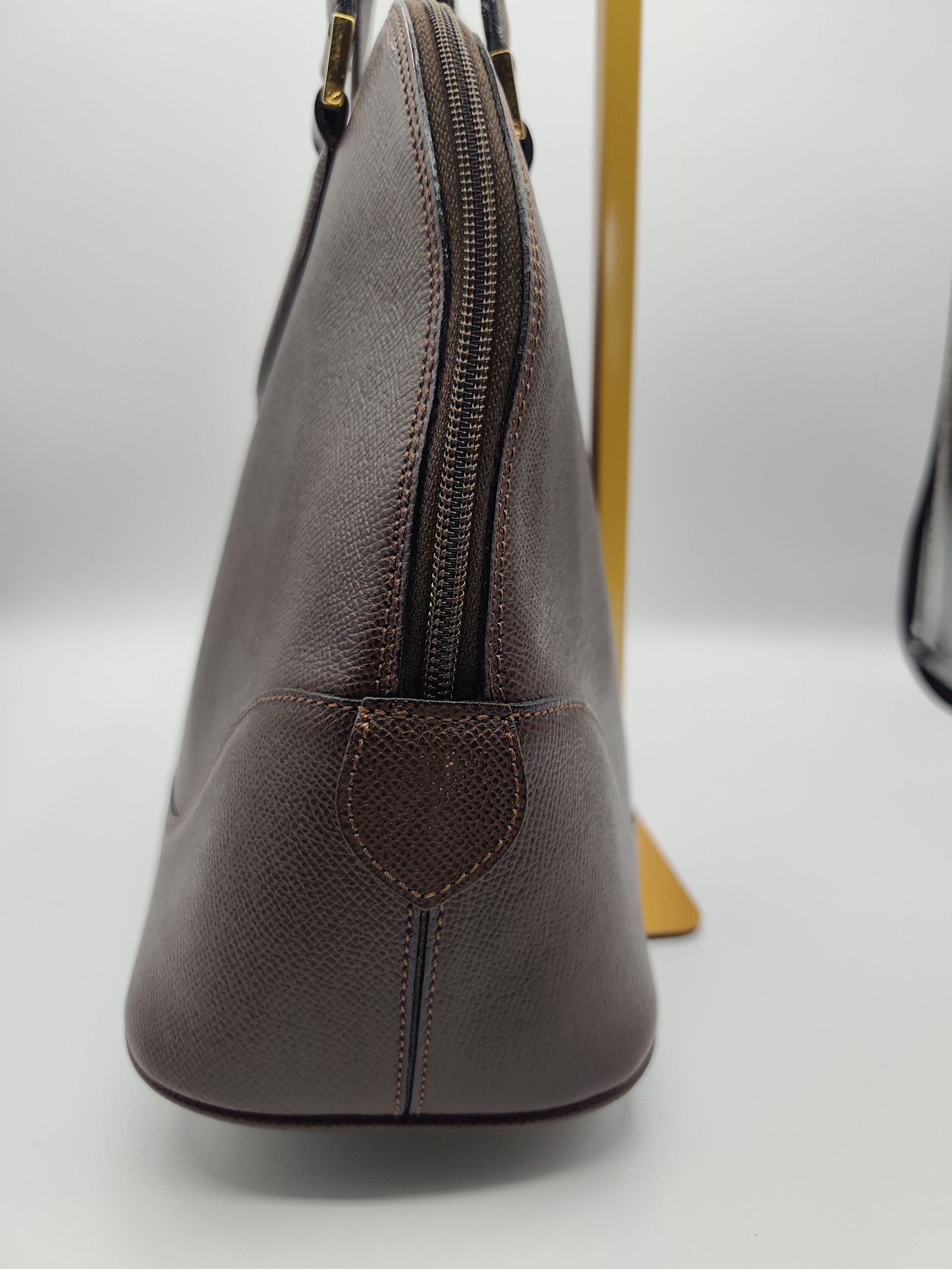 Bally Brown BB Logo Leather Handbag Women image 7