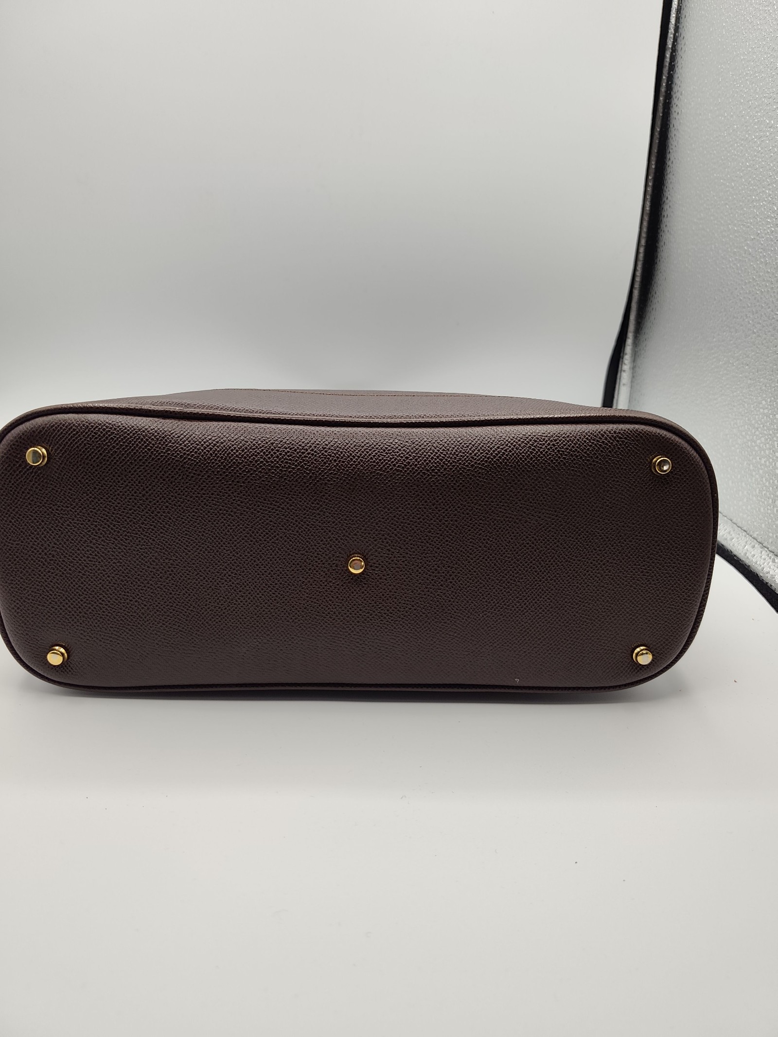 Bally Brown BB Logo Leather Handbag Women image 10