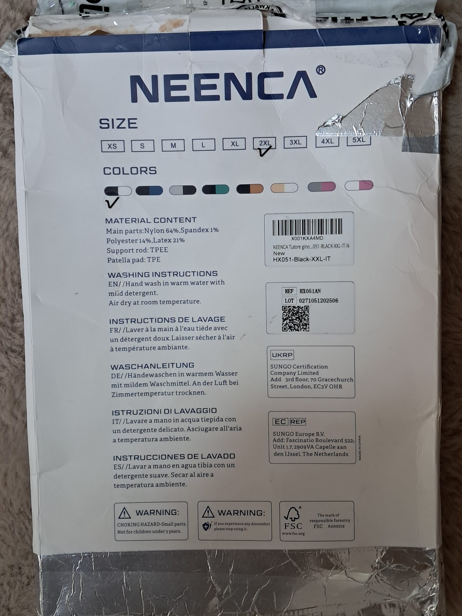 NEENCA Professionele Kniebrace image 2