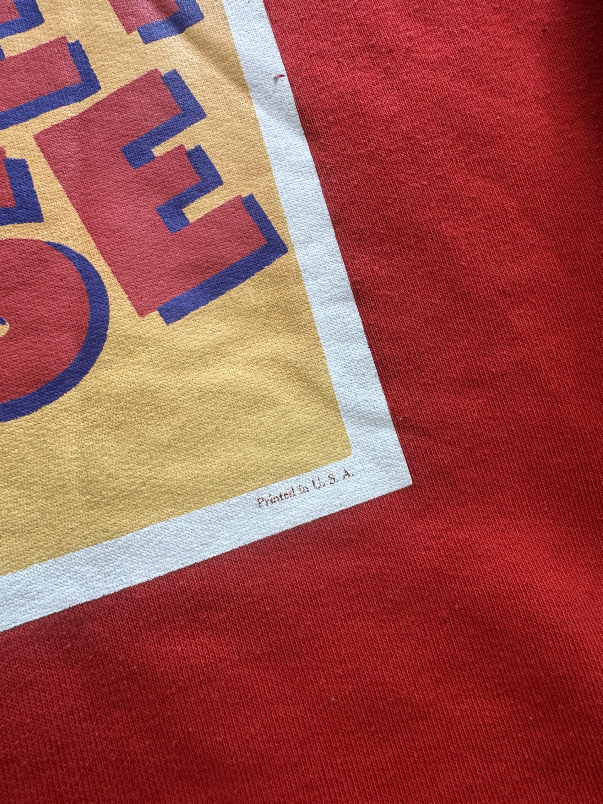 Disney Red Mickey Mouse Graphic Sweatshirt L Large image 3
