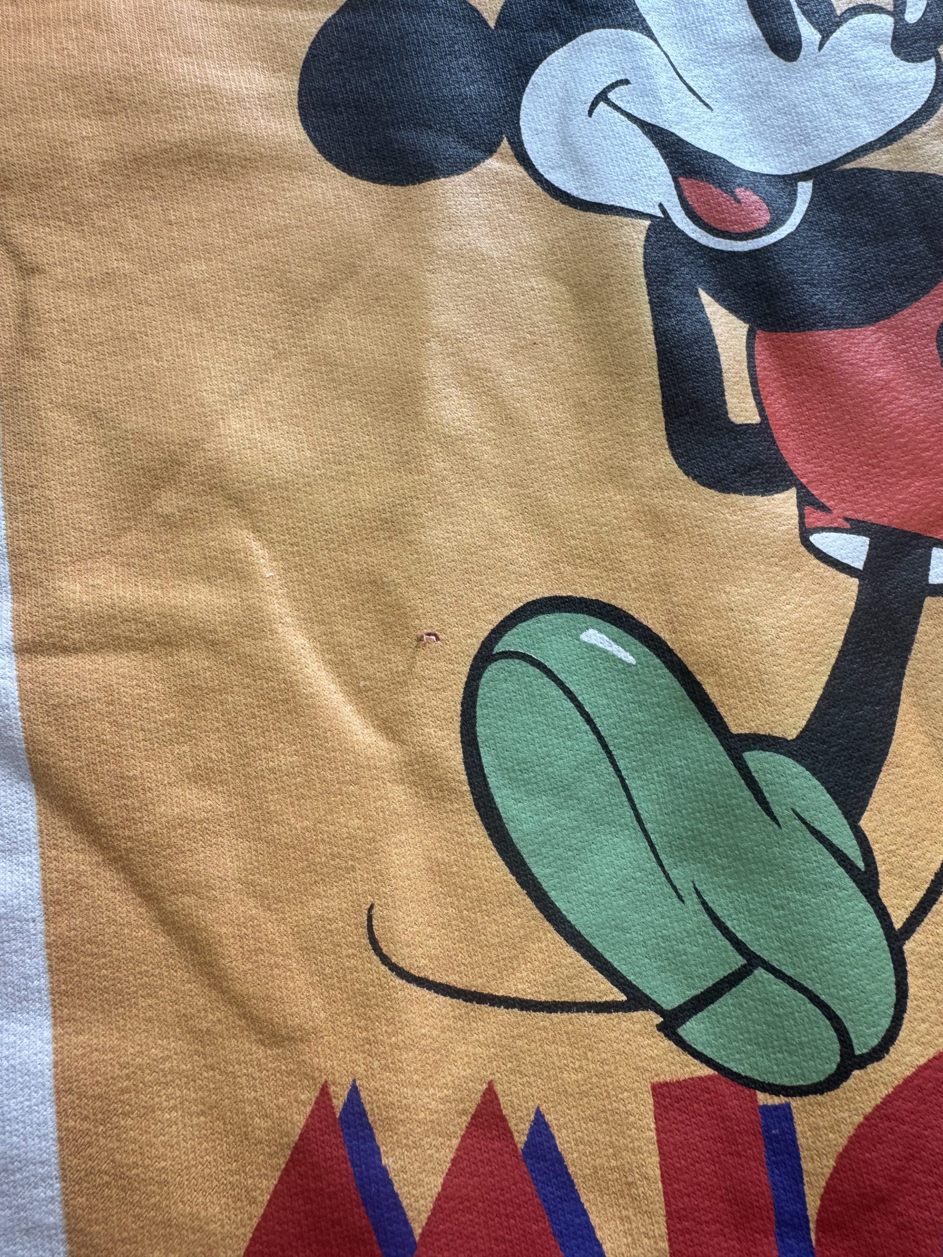 Disney Red Mickey Mouse Graphic Sweatshirt L Large image 5