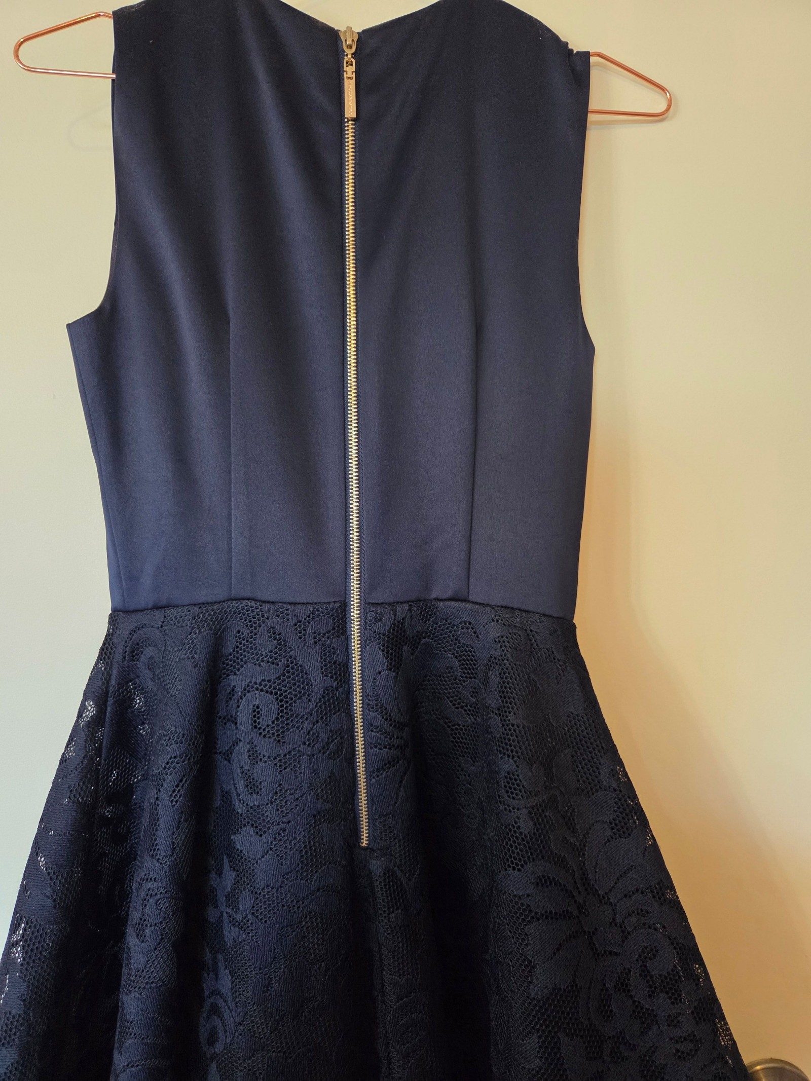 Bronx & Banco Navy Derby Dress Size 6 image 6