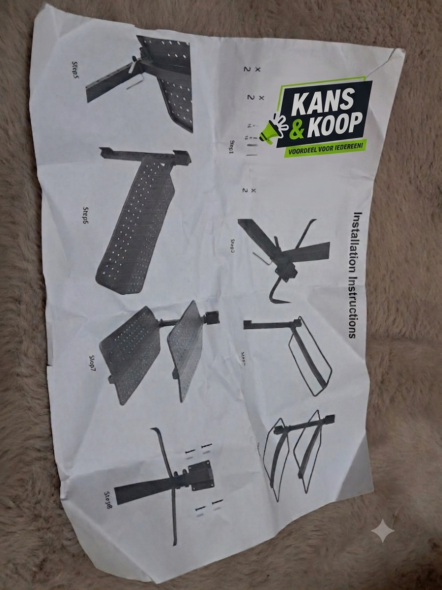 Dual Tray Beamer en Laptop Statief of Projector Standaard Nieuw in doos