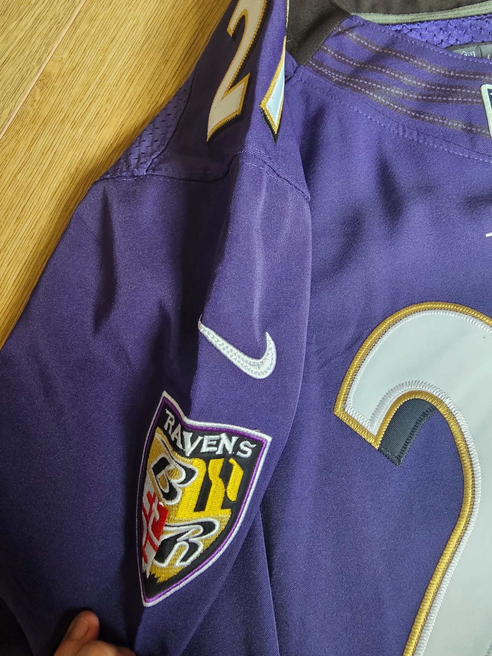 Nike Purple Ray Rice Baltimore Ravens NFL Jersey 48 Large image 5