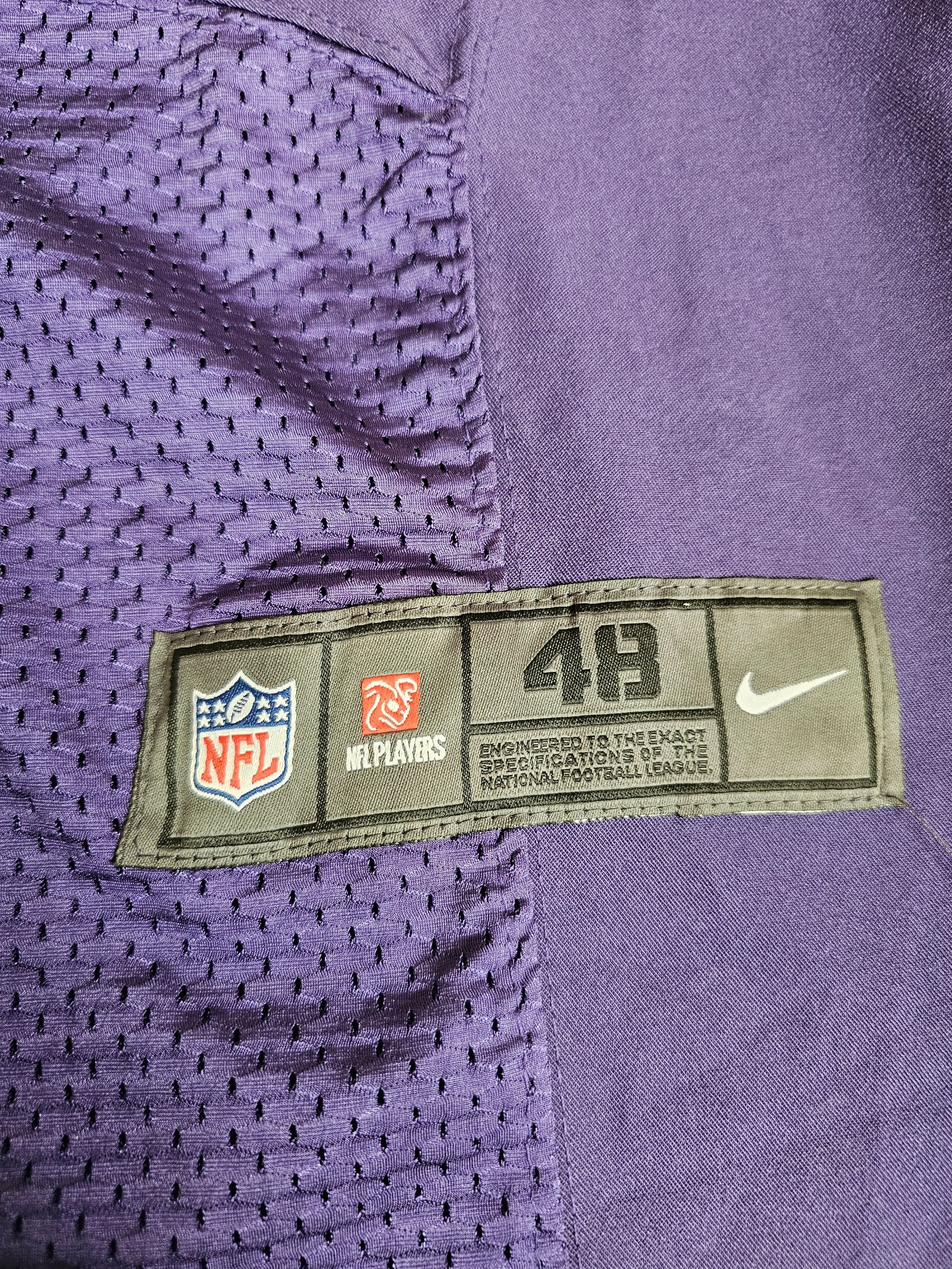Nike Purple Ray Rice Baltimore Ravens NFL Jersey 48 Large image 2
