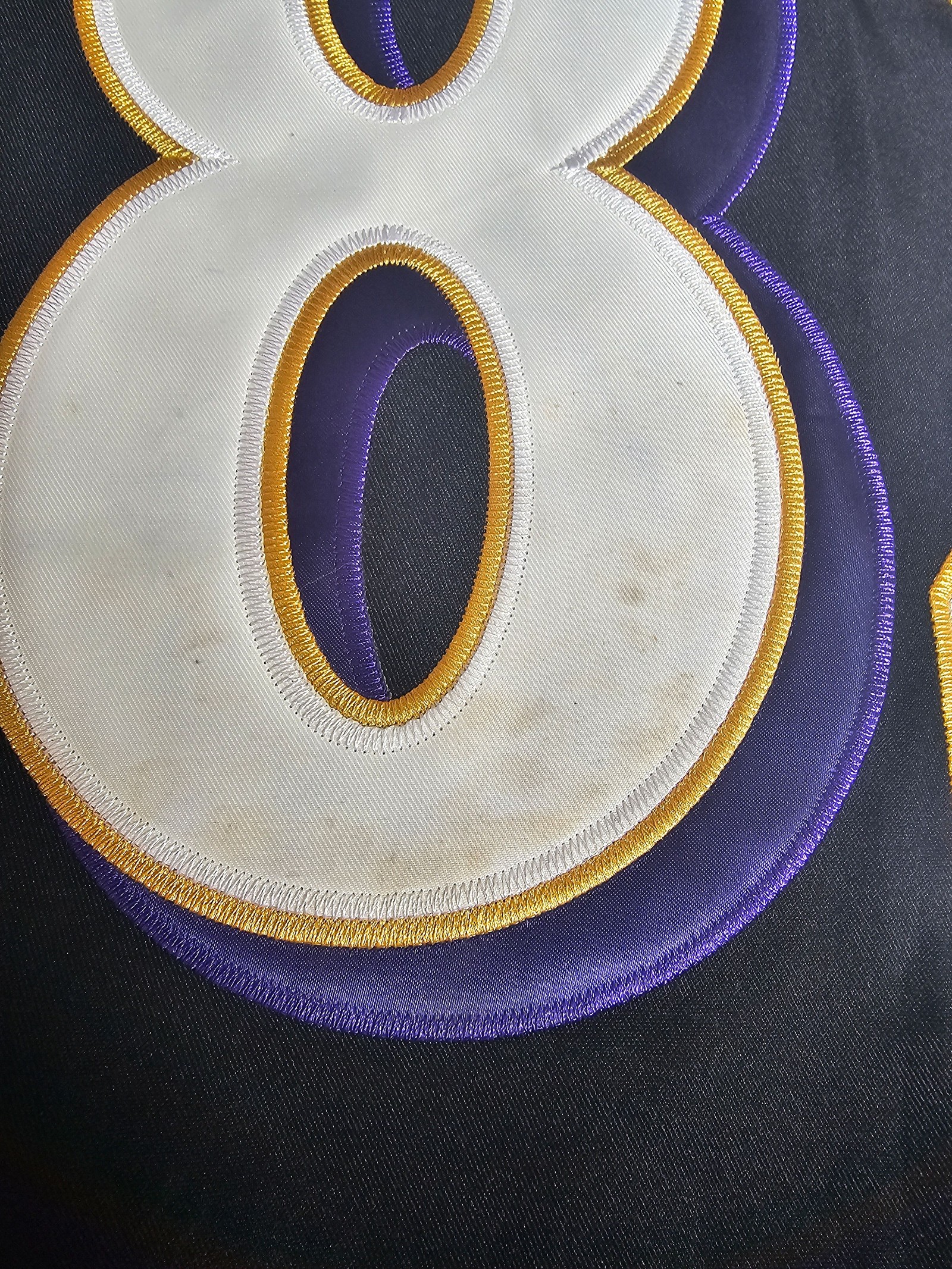 Nike Black & Purple Torrey Smith Baltimore Ravens NFL Jersey Size 48 XL image 10