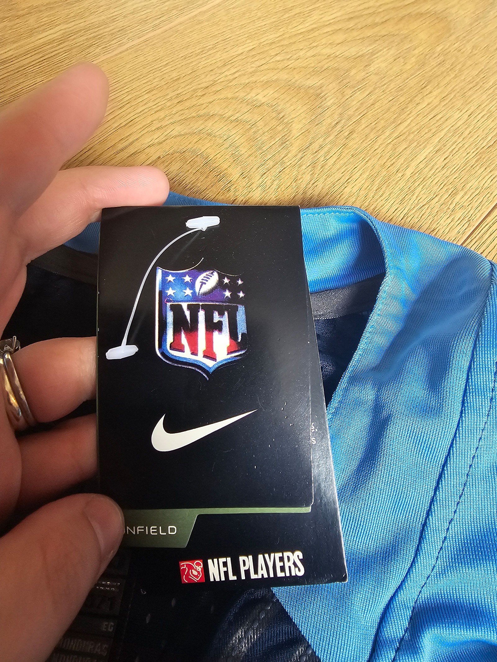 Nike NFL Navy Marcus Mariota Tennessee Titans Field Jersey Size 48 XL image 5