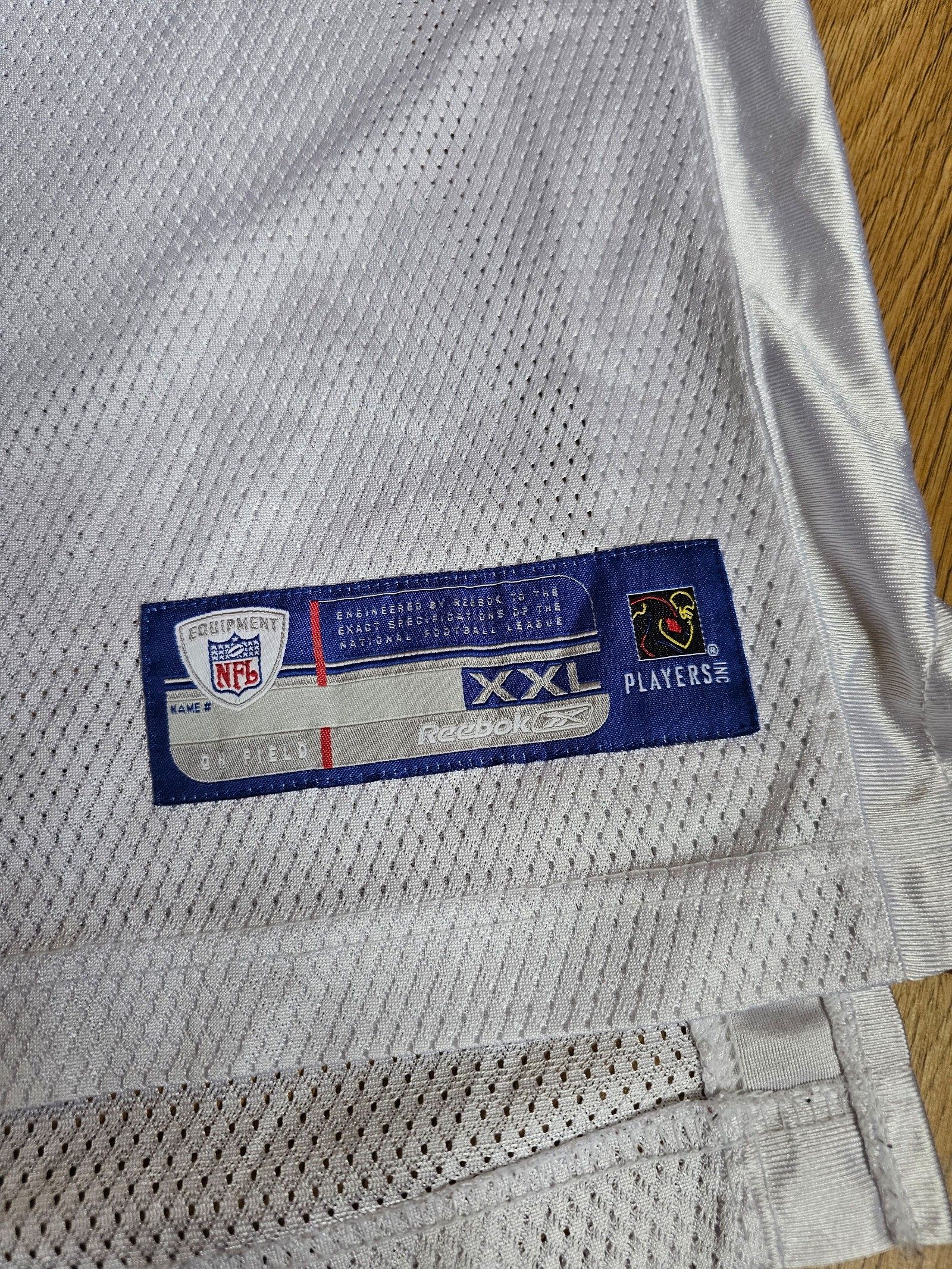 Reebok Marcus Trufant White & Navy Seattle Seahawks NFL Player Jersey 2XL image 2