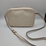 Michael Kors Cream Leather Crossbody Bag Women