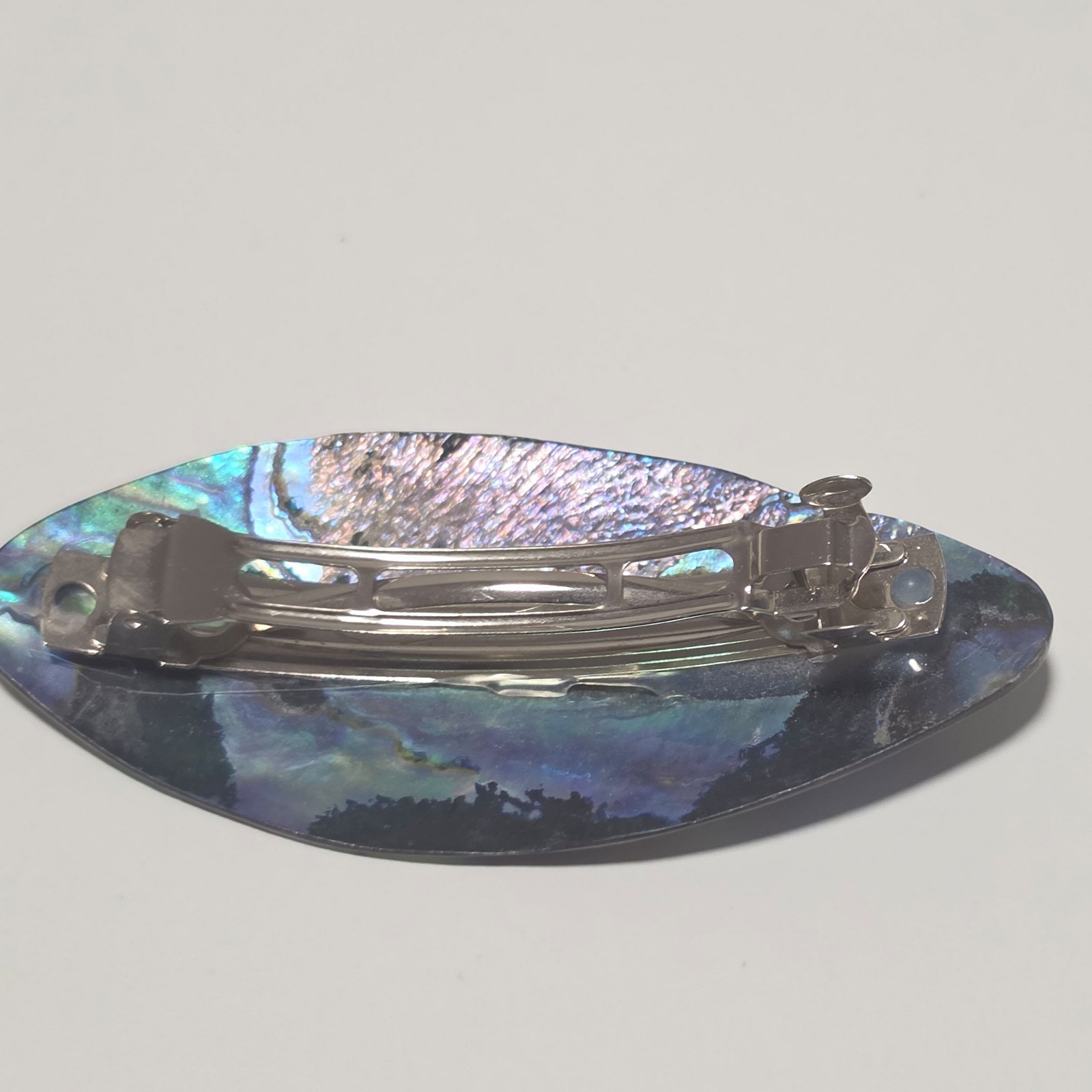 Paua Shell Hair clip. image 2