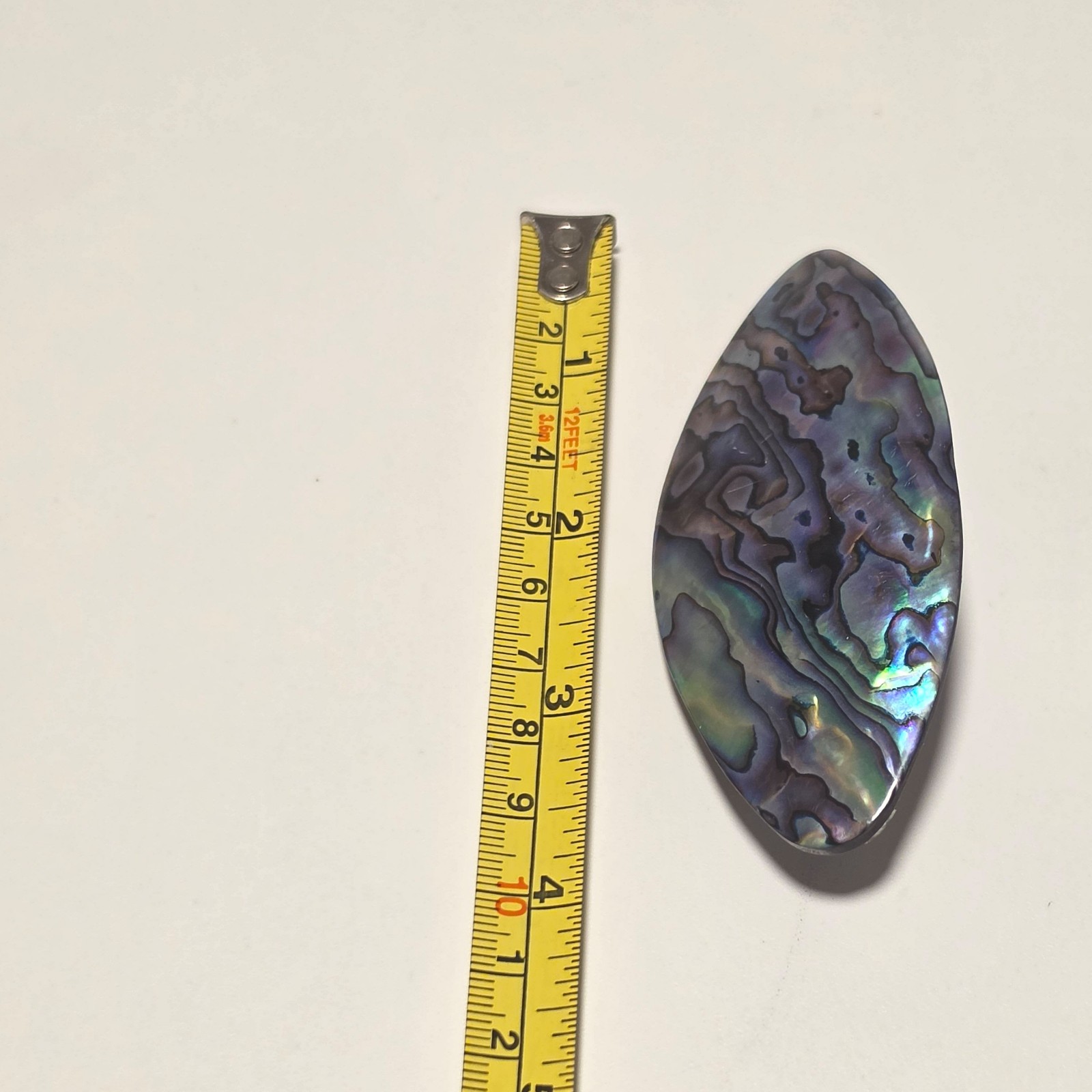 Paua Shell Hair clip. image 4