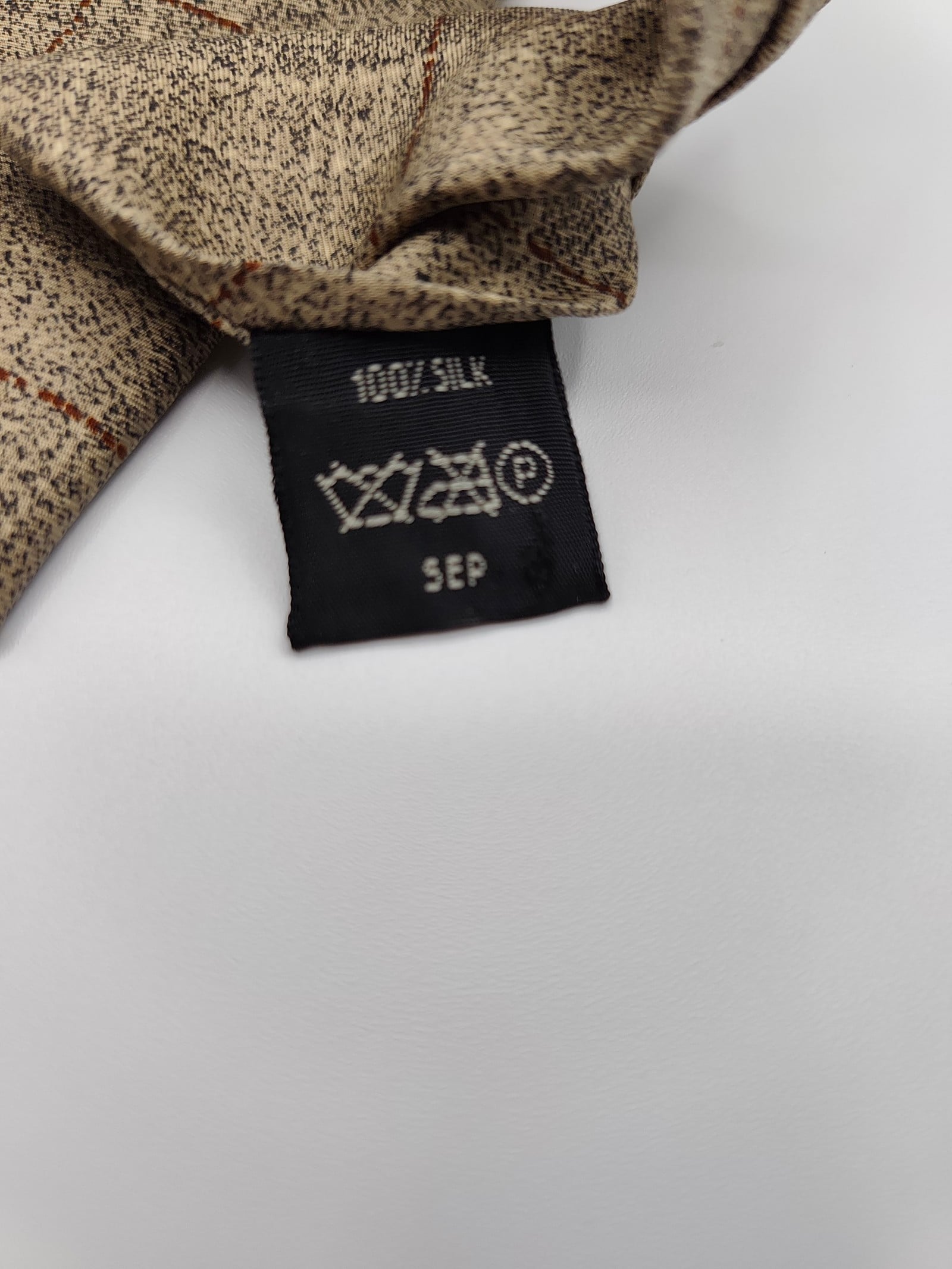 Dunhill Beige & Brown Dog Print Silk Tie Man's Best Friend II image 5