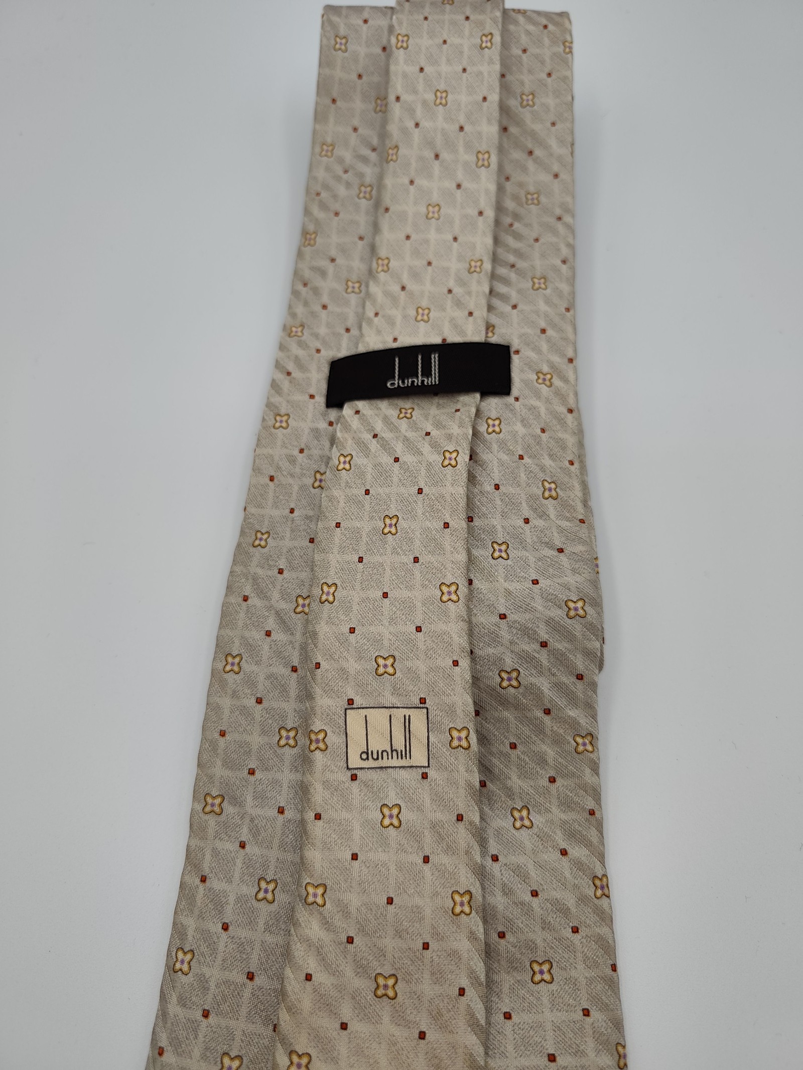 Dunhill Beige Patterned Silk Tie Other image 2