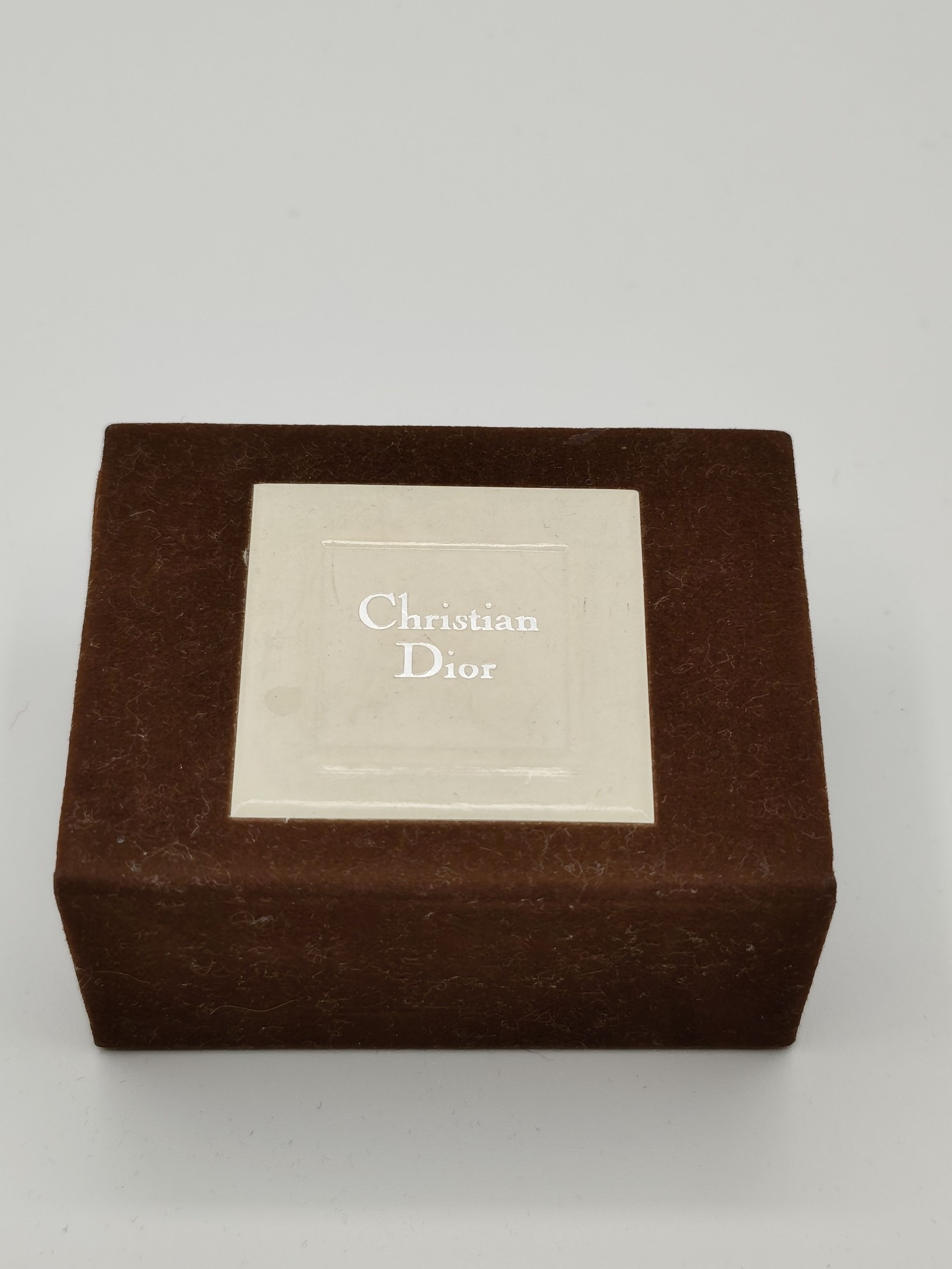 Christian Dior Silver Tone Logo Vintage Cufflinks image 9
