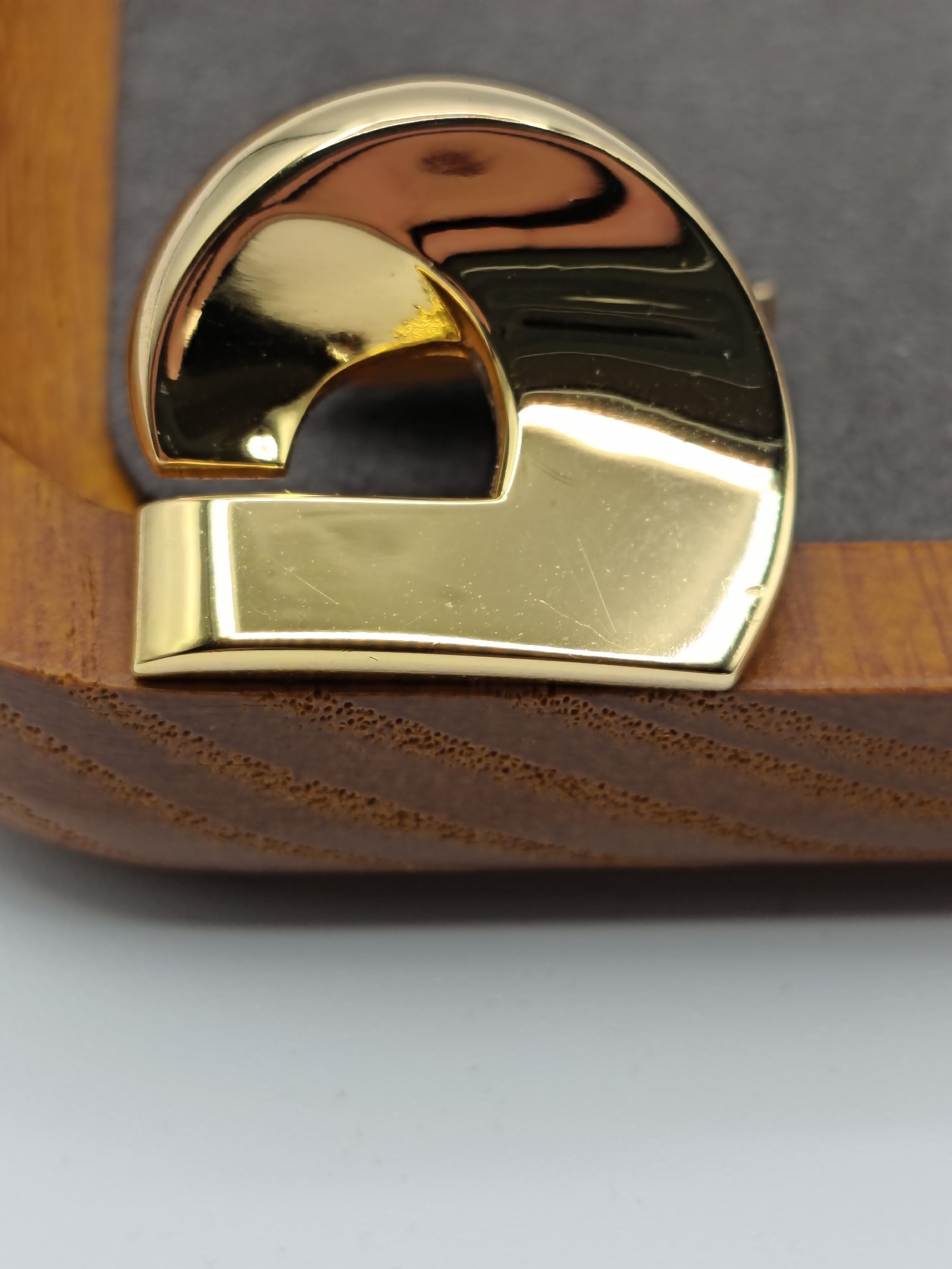Christian Dior Gold Tone cufflinks Vintage image 4