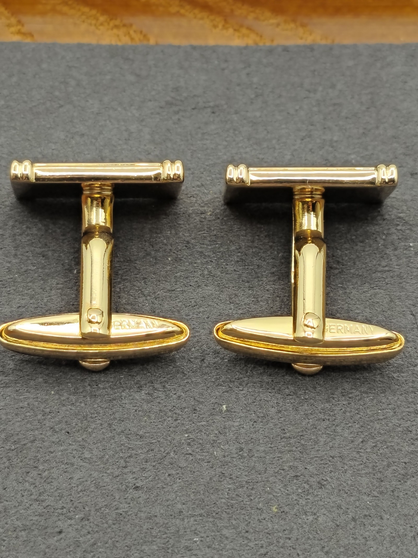 Christian Dior Gold & Silver Tone Cufflinks & Tie Clip Set Other image 7