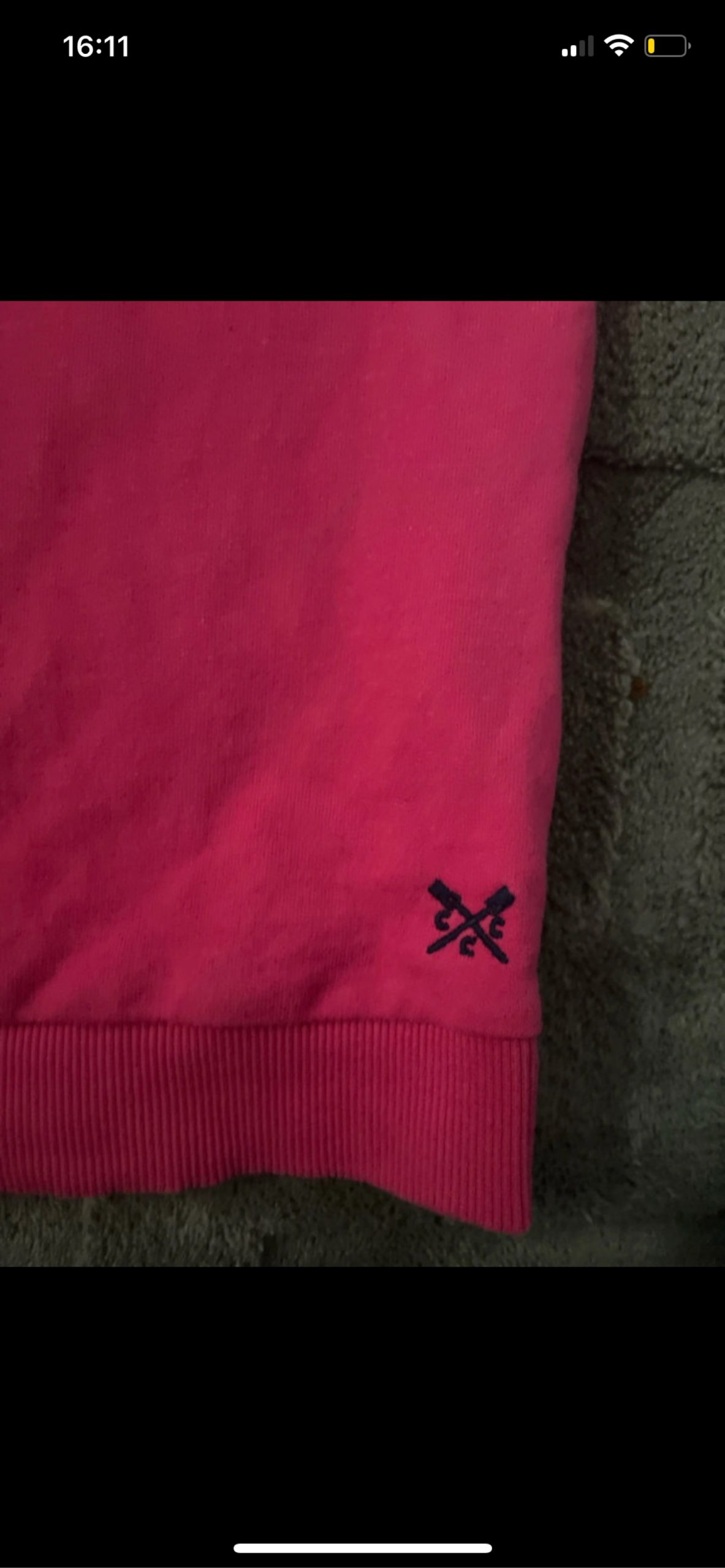 C&C Kids Pink Ruffle Sweatshirt Dress Age 5-6 image 3