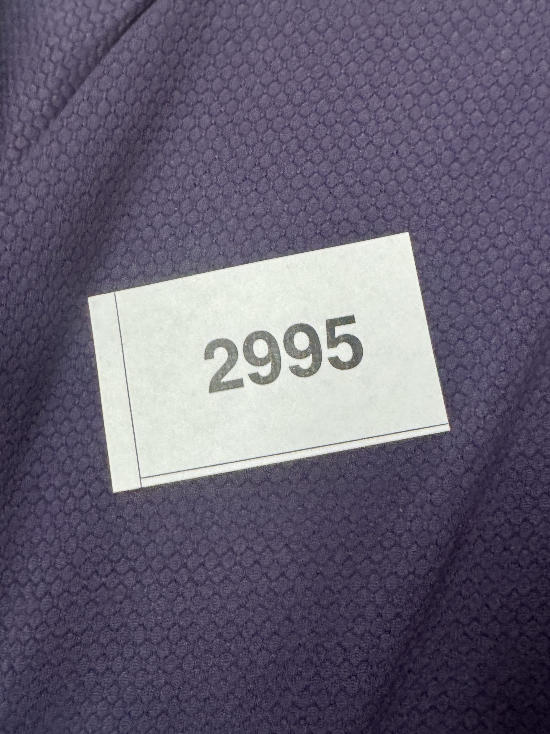 Adidas Navy & Grey T-Shirt Medium Honeycomb Texture - 2995 image 8