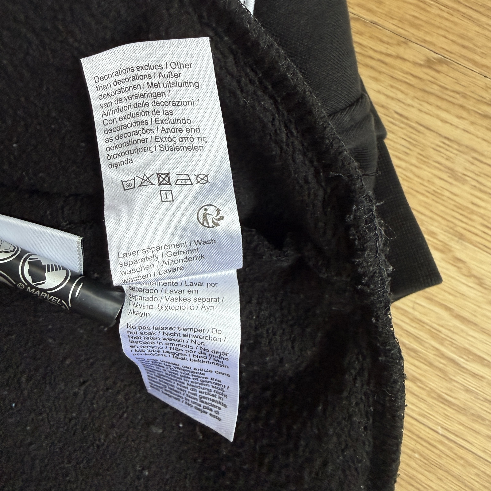 Lacoste Sport Crew Neck Sweatshirt Men’s L Black Colour Block Cotton image 10