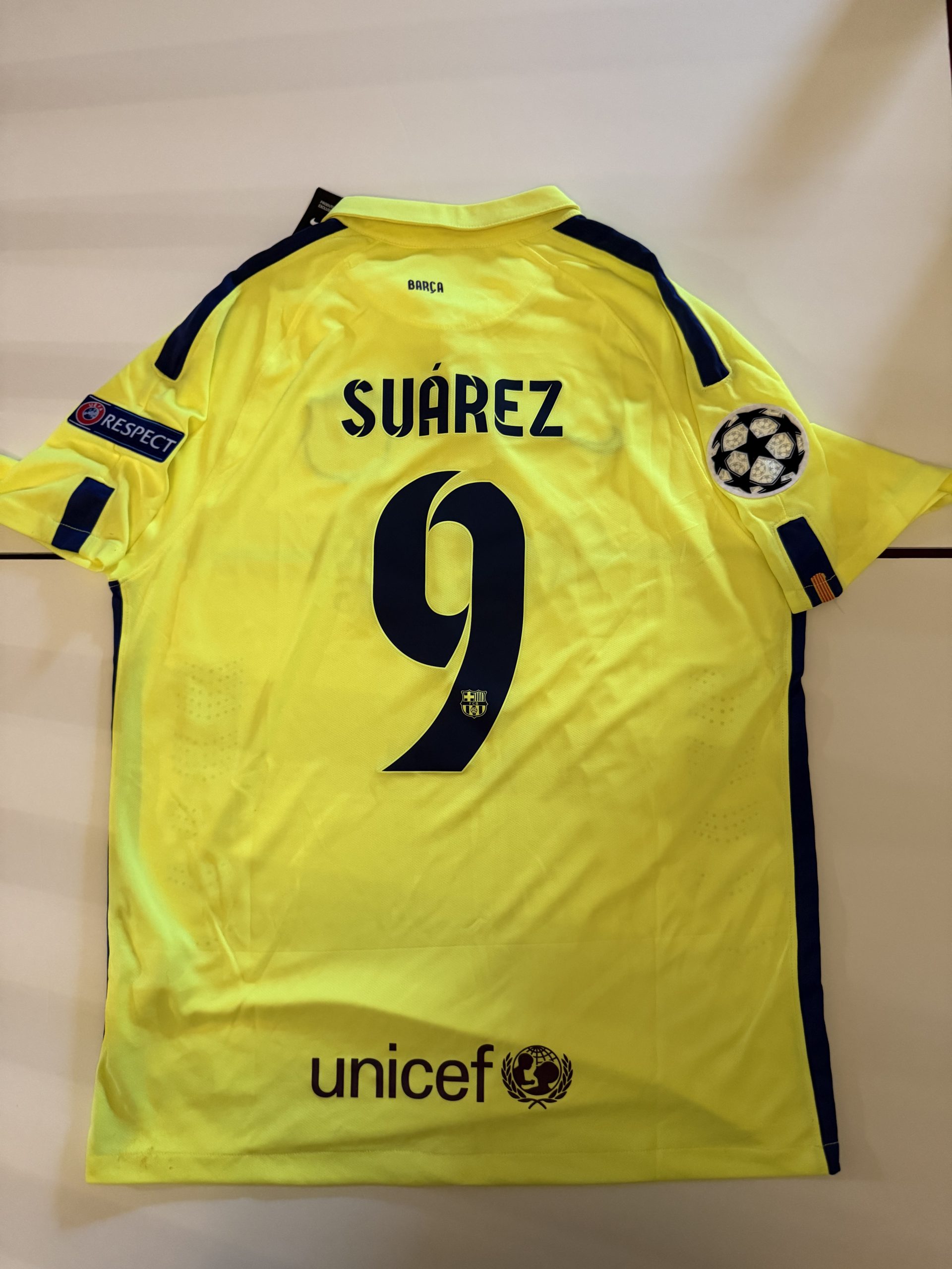 Barcelona 2014/15 Third shirt Suarez #9