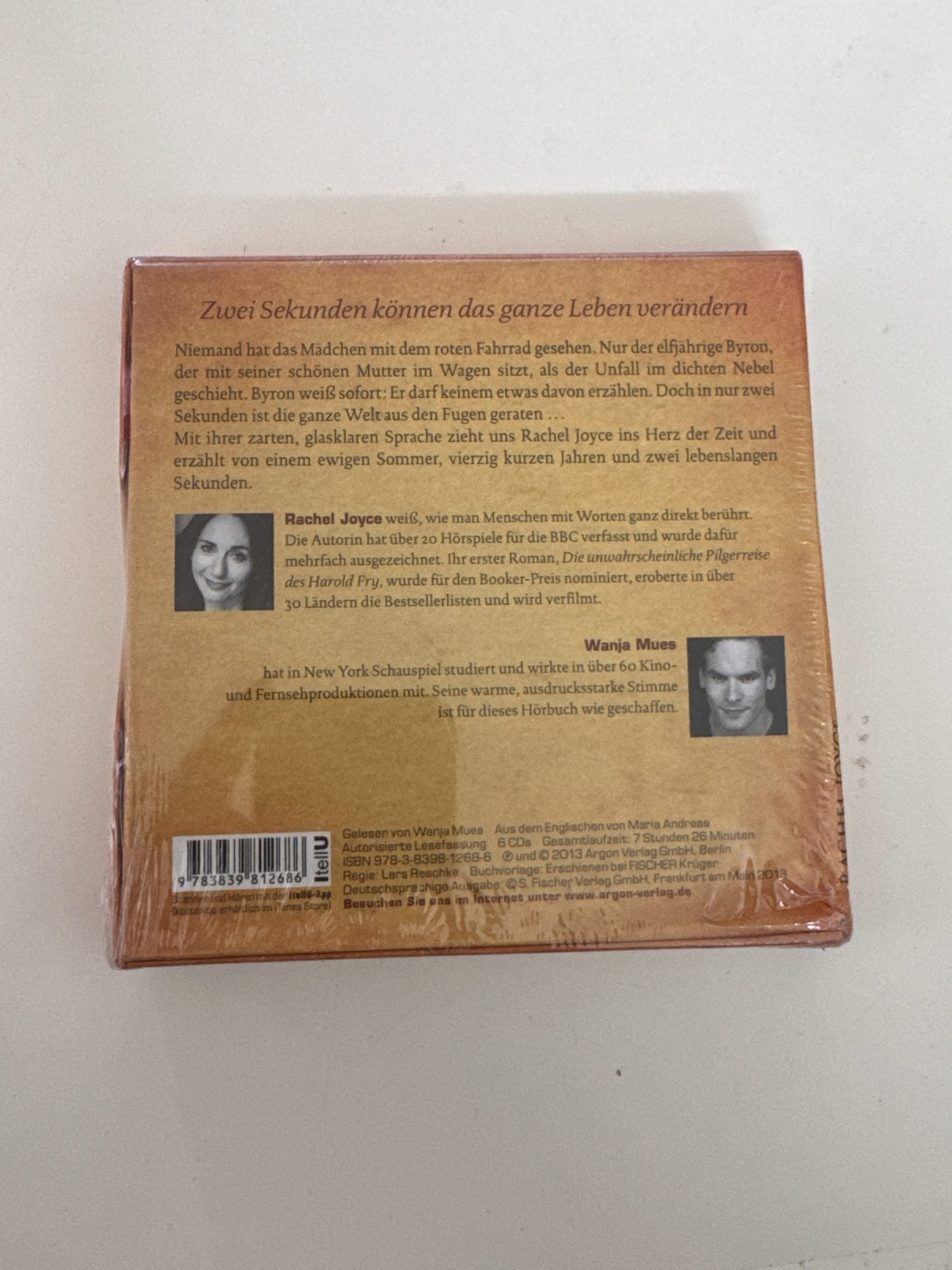 Rachel Joyce German Audio Book Das Jahr, Das Zwei Sekunden Brauchte CD-A- 2 image 2