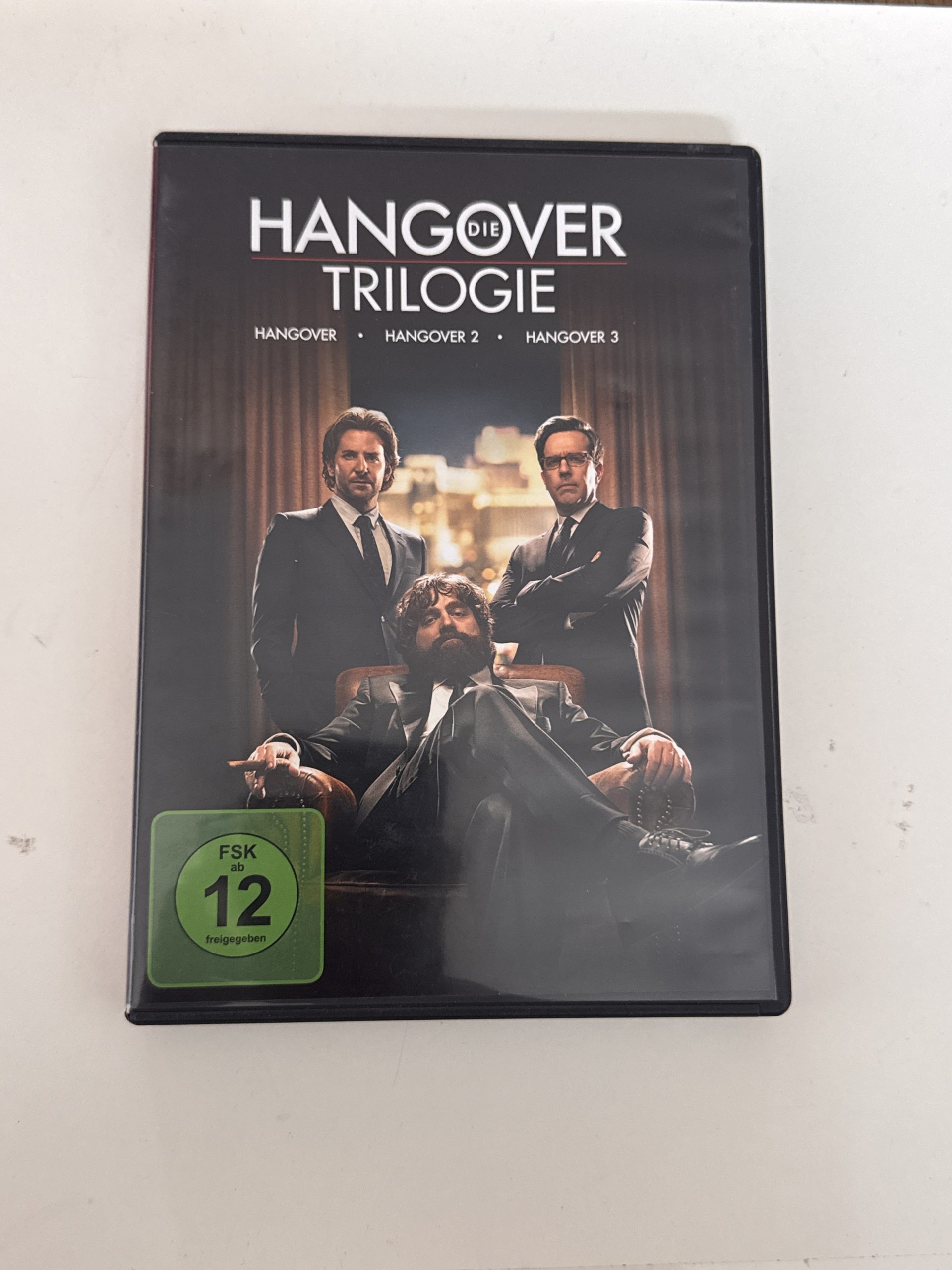 Hangover Trilogie DVD Set German FSK 12 CD-A- 13