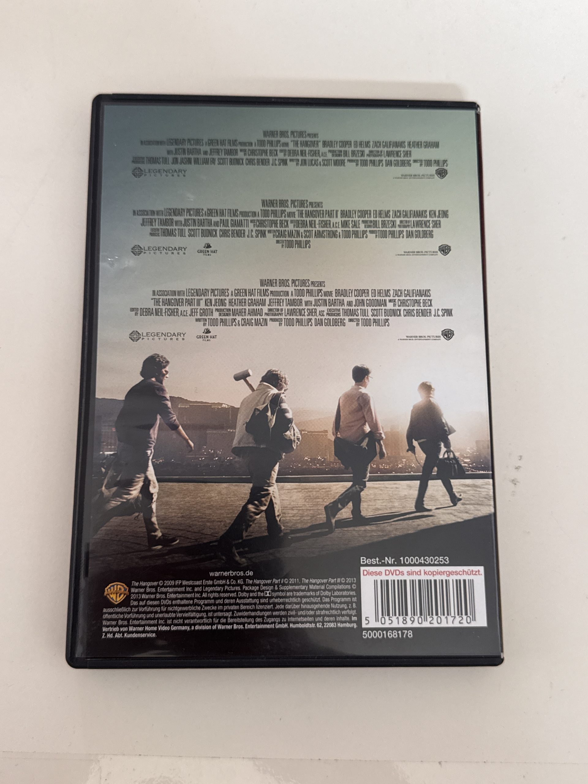 Hangover Trilogie DVD Set German FSK 12 CD-A- 13 image 2