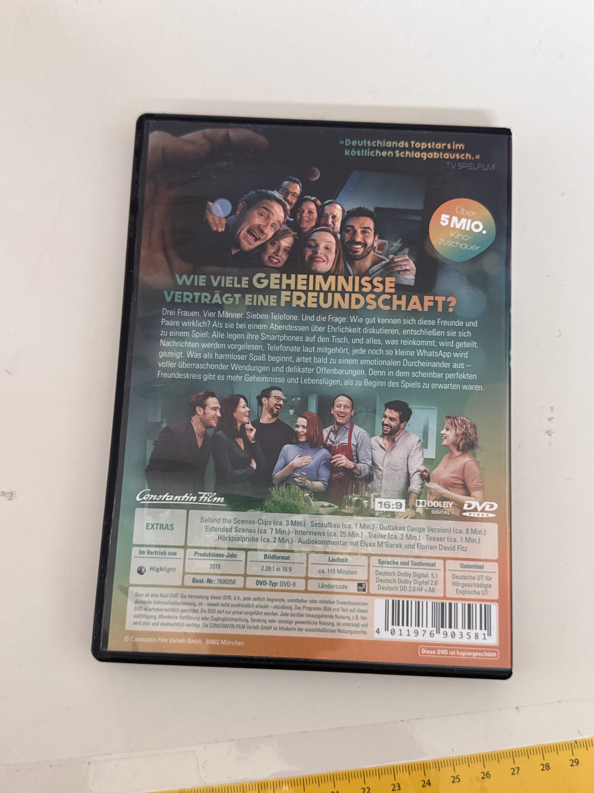 Das Perfekte Geheimnis DVD German Movie Film CD-A- 16 image 2