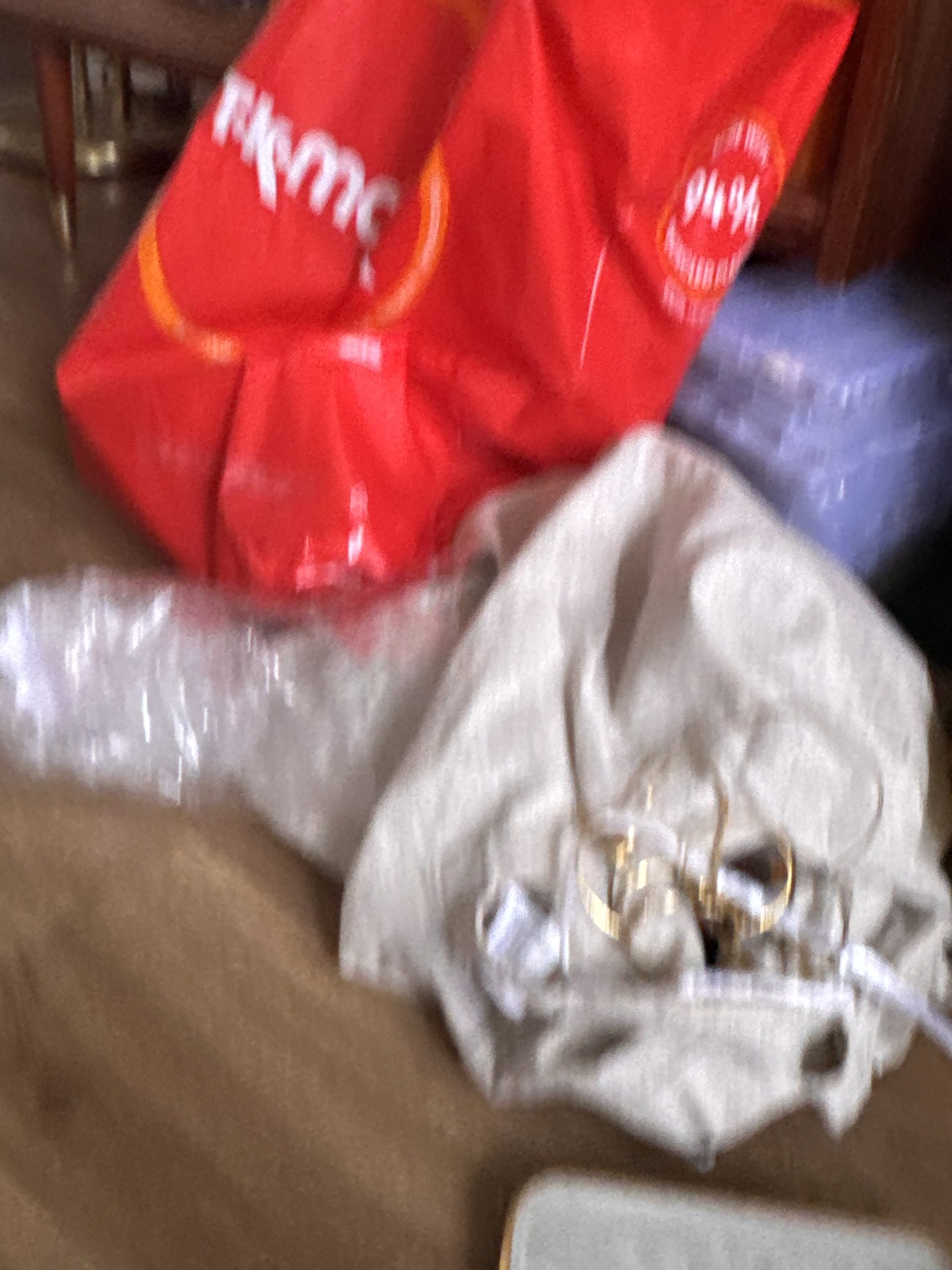 Unbranded Beige & Gold Tote Bag One Size CD-A- 21 image 2