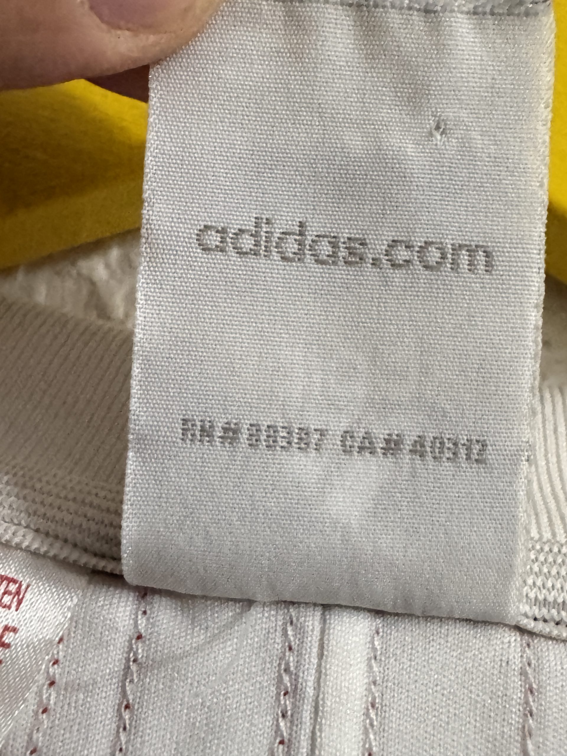 Adidas Red & White Football Shirt XS Climalite 509 image 8