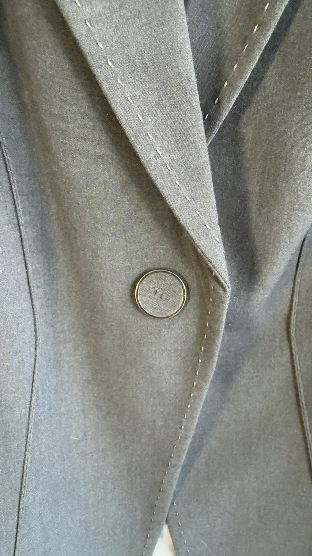 Marks & Spencer Charcoal Grey Tailored Blazer UK 18 Classic Lightweight image 4
