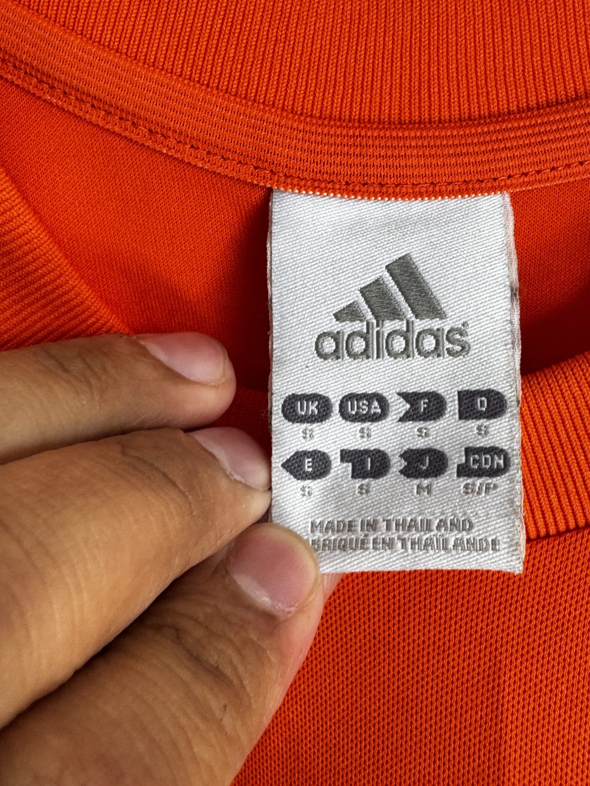 Adidas Orange Climacool Sport T-Shirt S Size D 384 image 4
