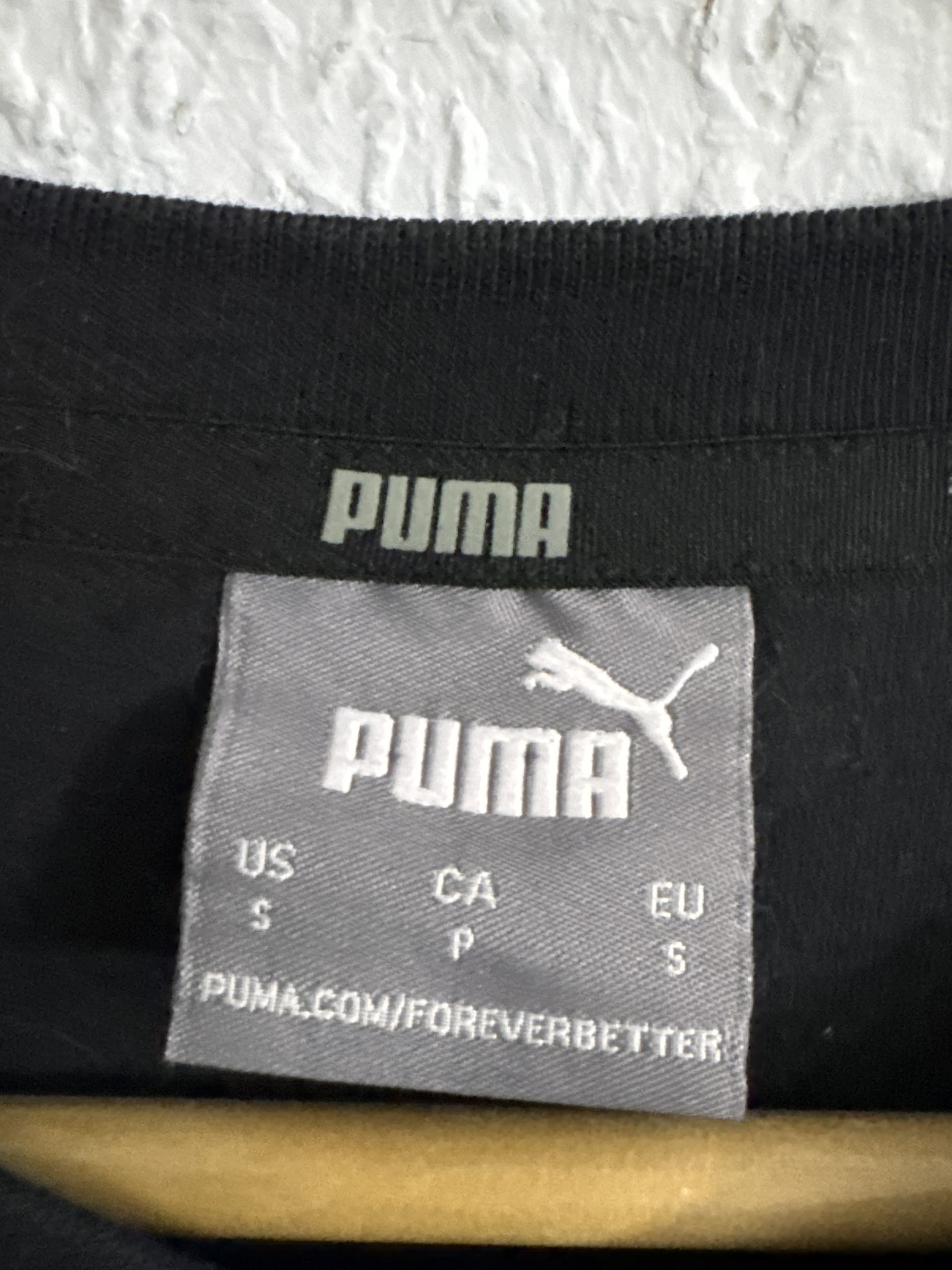 Puma Black Borussia Mönchengladbach Logo T-Shirt S 2941 image 7