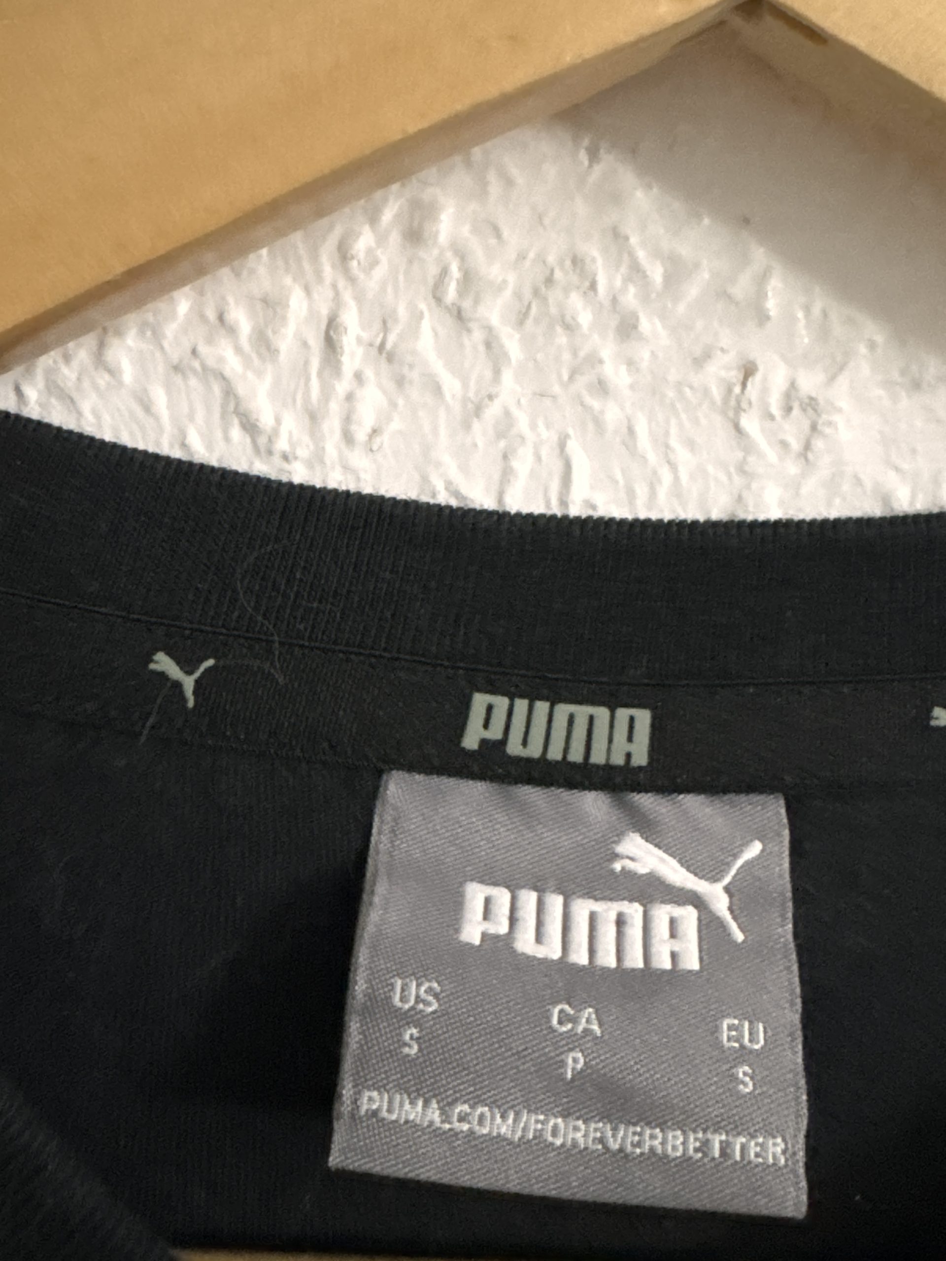 Puma Black Borussia Mönchengladbach Logo T-Shirt S 2941 image 8