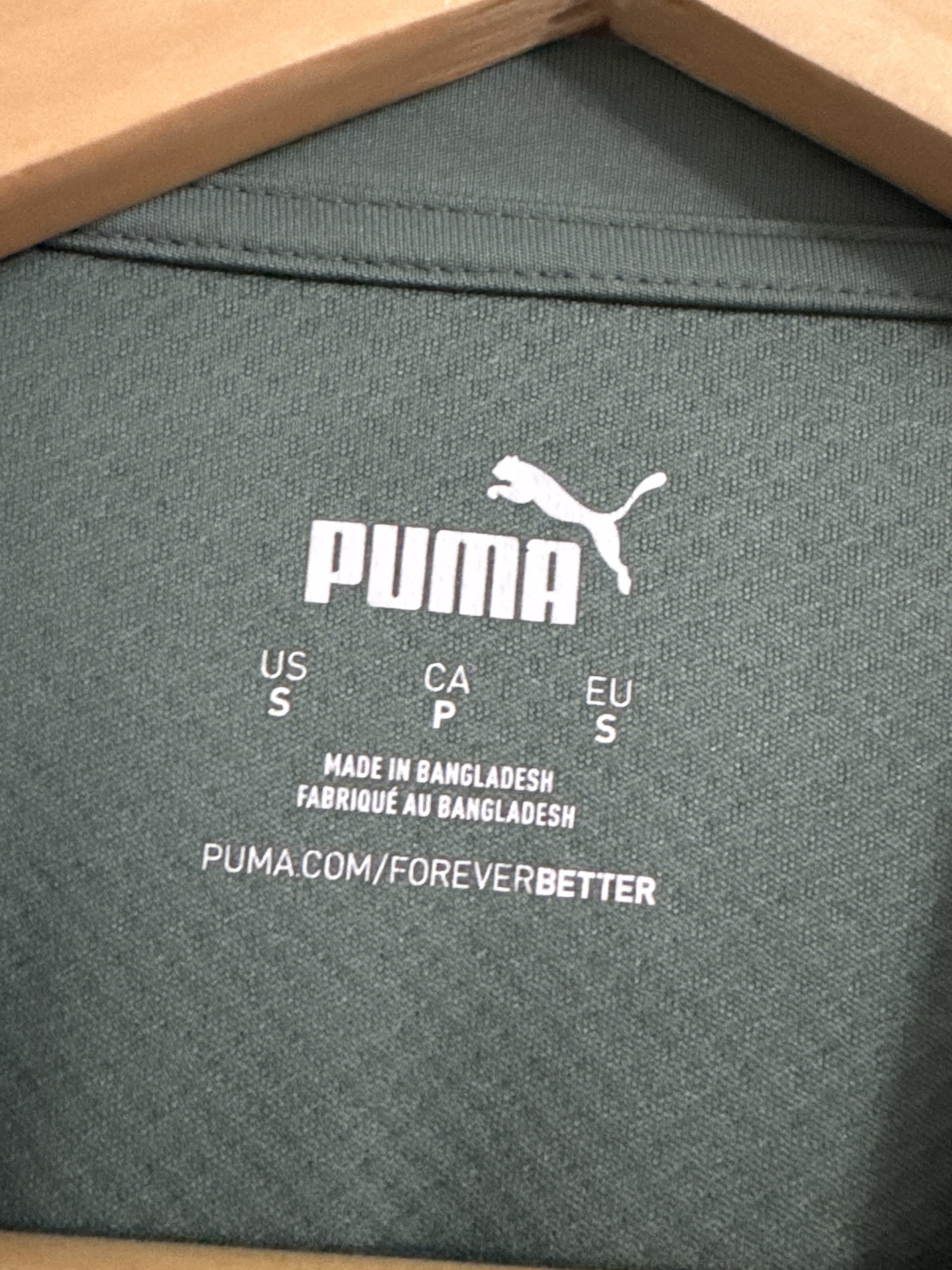 Puma Green & Black Borussia Mönchengladbach Football Jersey S 2942 image 7