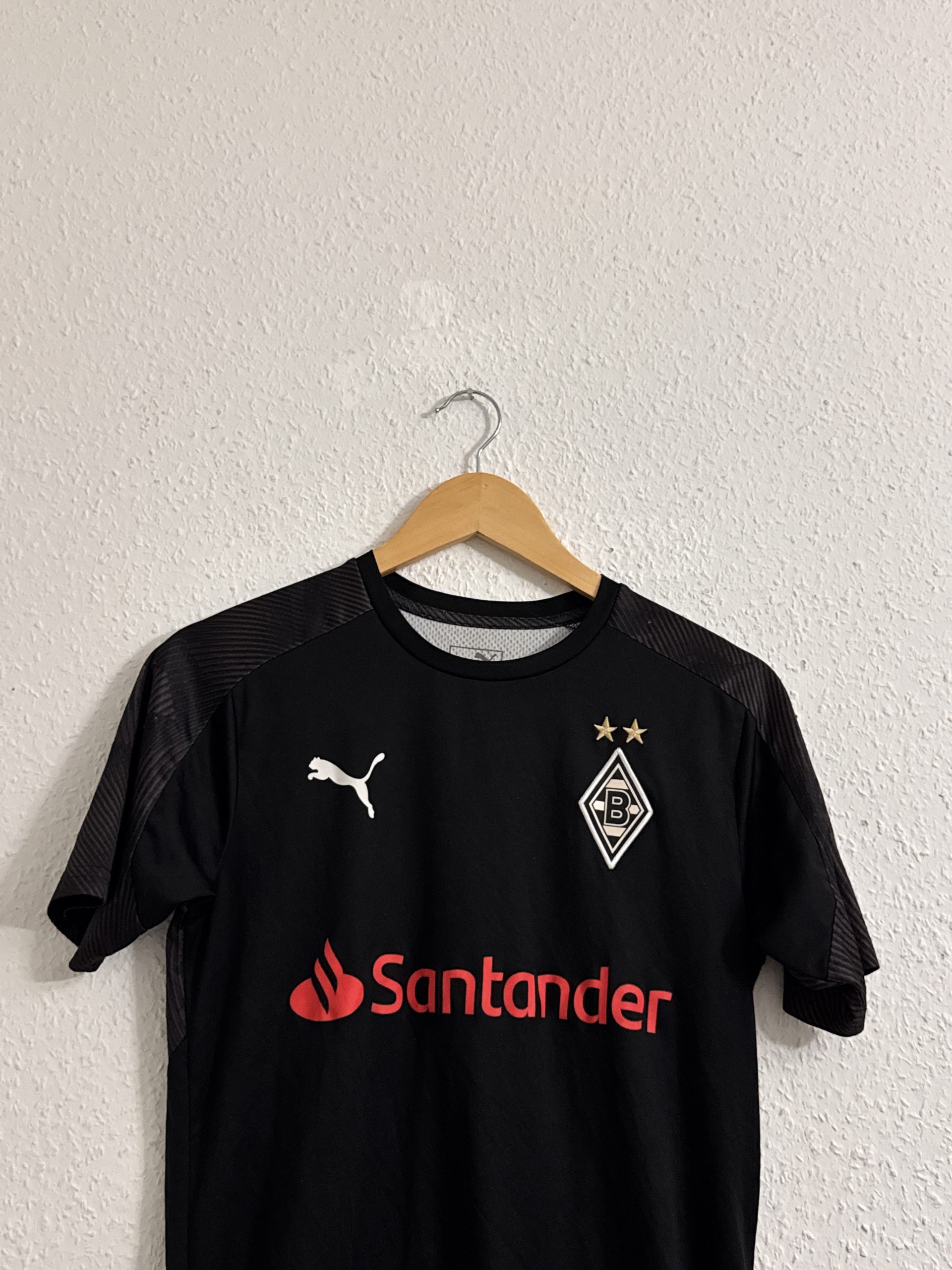 Puma Black Borussia Monchengladbach Football Jersey M 2943 image 2