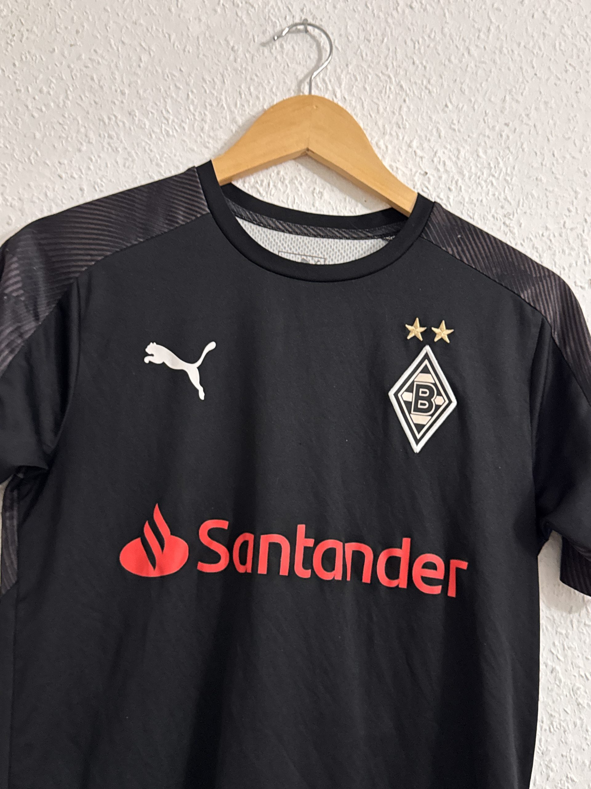 Puma Black Borussia Monchengladbach Football Jersey M 2943 image 5