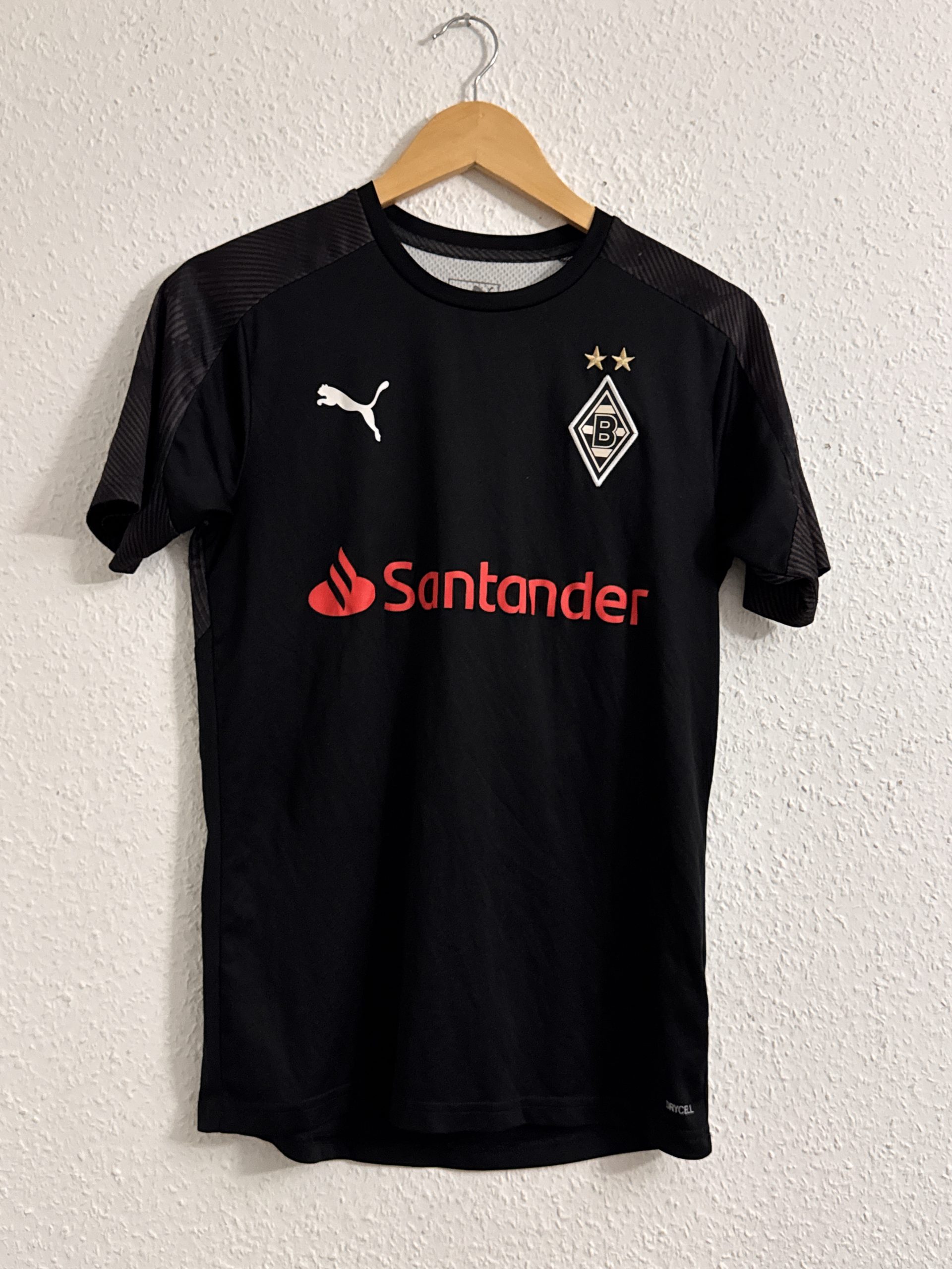 Puma Black Borussia Monchengladbach Football Jersey M 2943 image 7