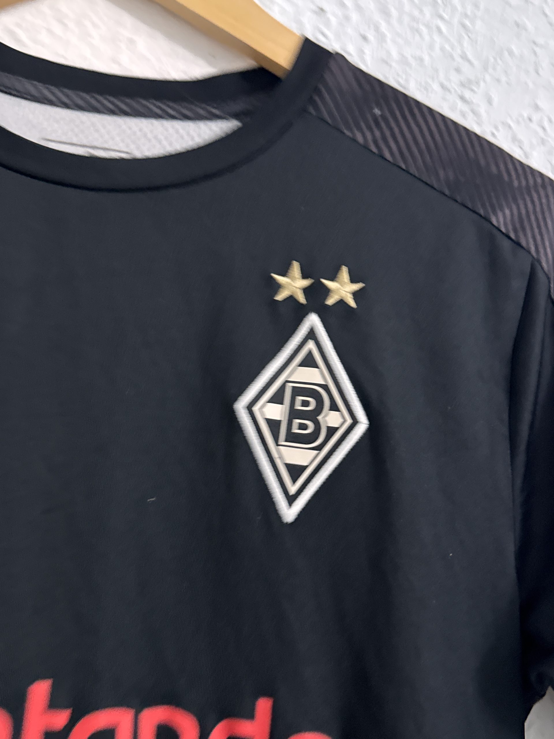 Puma Black Borussia Monchengladbach Football Jersey M 2943 image 8