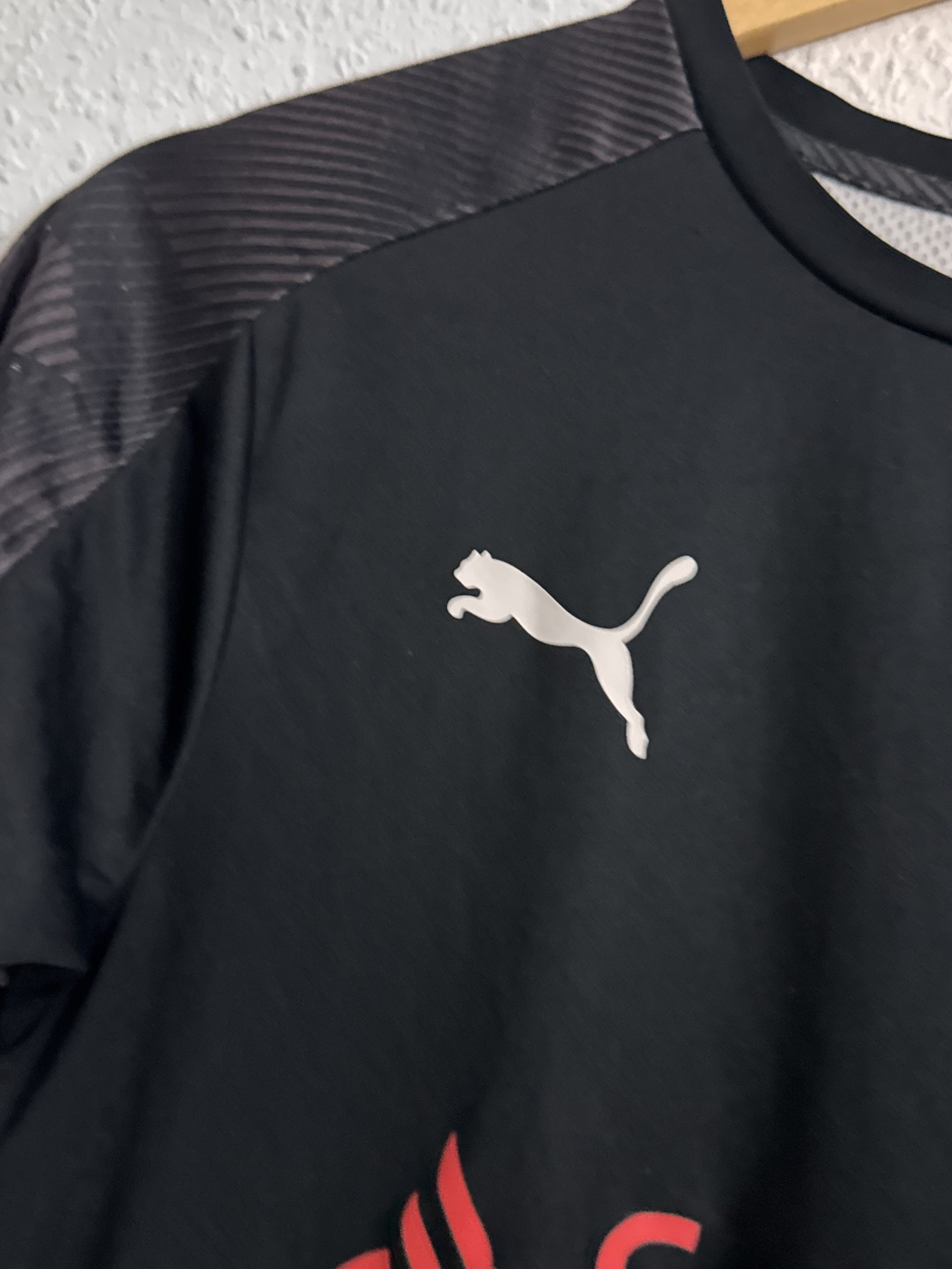 Puma Black Borussia Monchengladbach Football Jersey M 2943 image 9