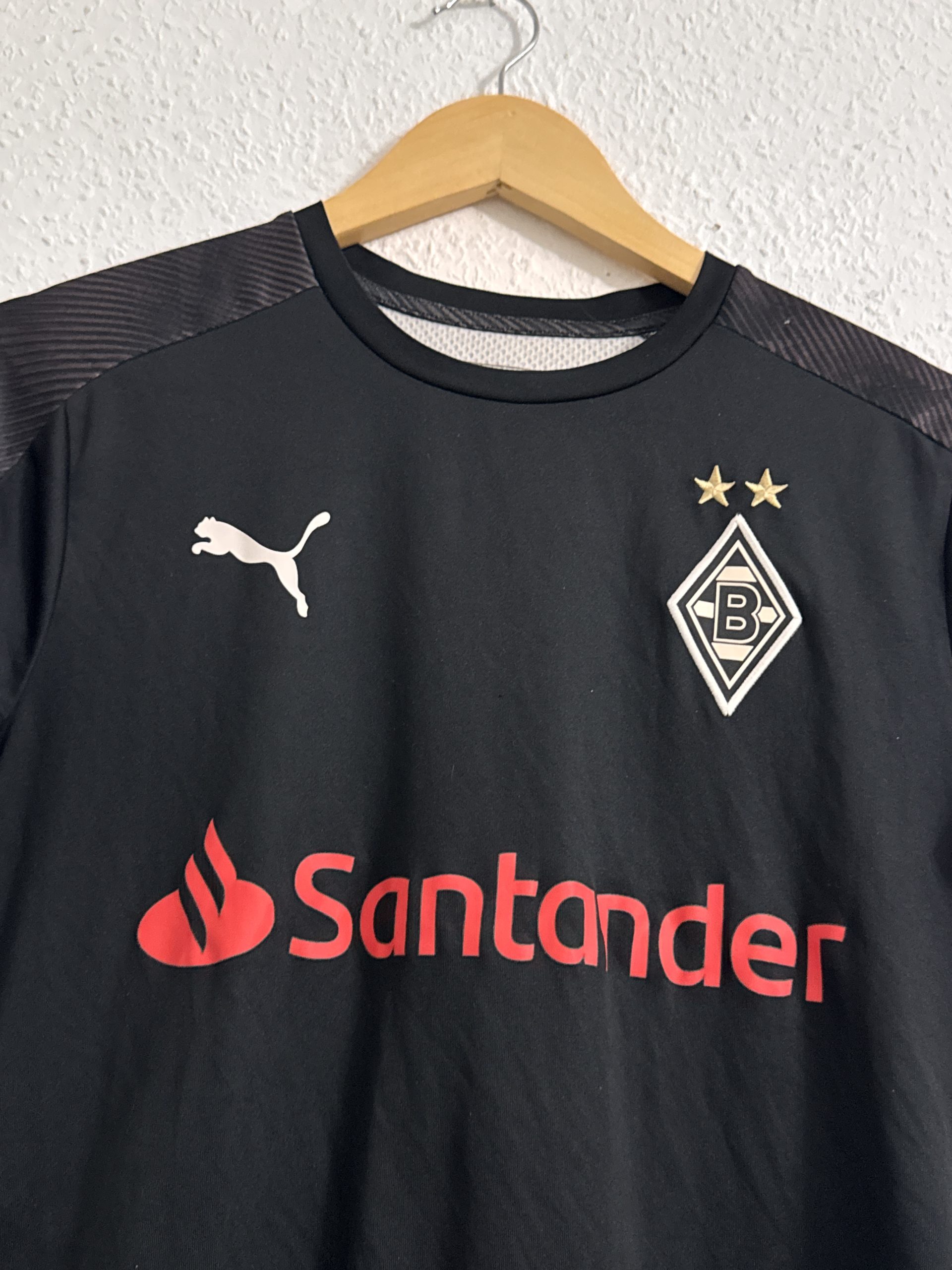 Puma Black Borussia Monchengladbach Football Jersey M 2943 image 10